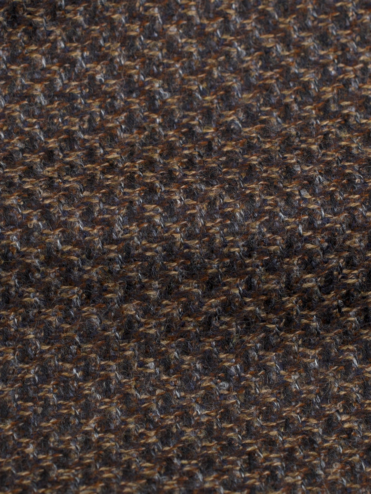 Corneliani Brown Wool & Silk Micro-Pattern Leader-Soft Jacket