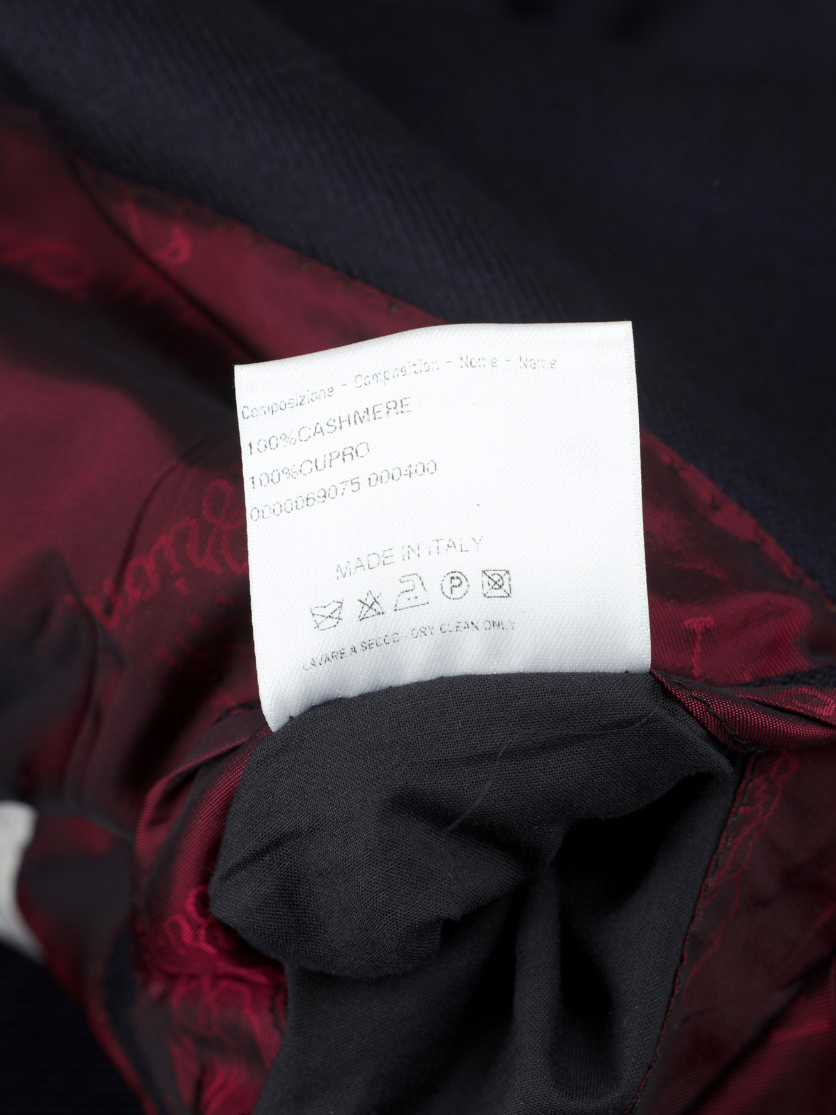Brioni Navy Pure Lightweight-Cashmere Twill Parlamento Blazer Jacket