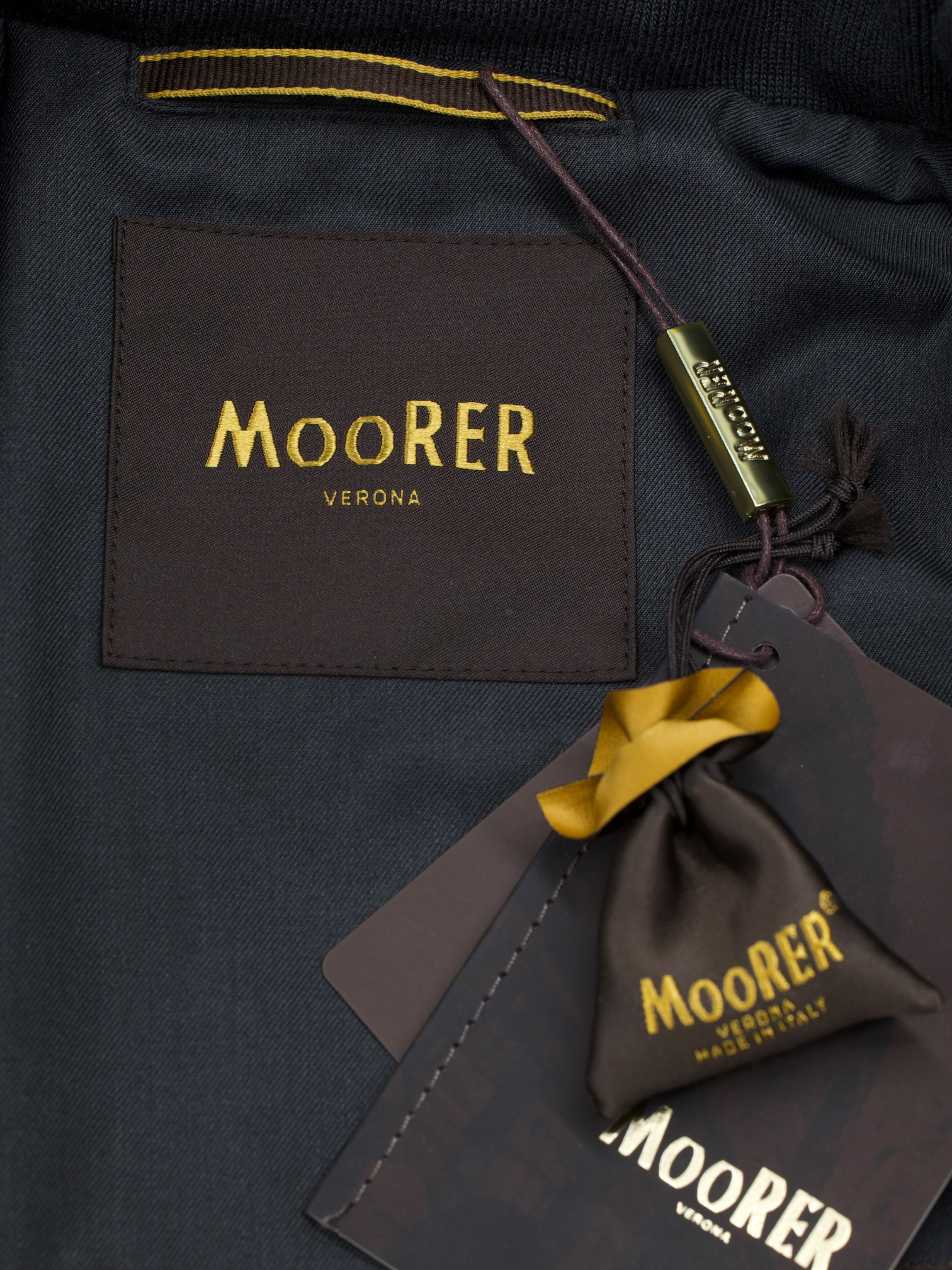 MooRER Navy Waterrepellent "Sten-AT" Fieldjacket