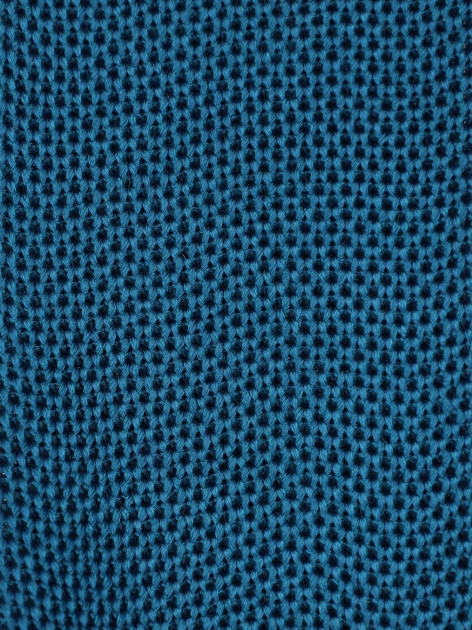 Kiton Turquoise Knitted Silk Tie