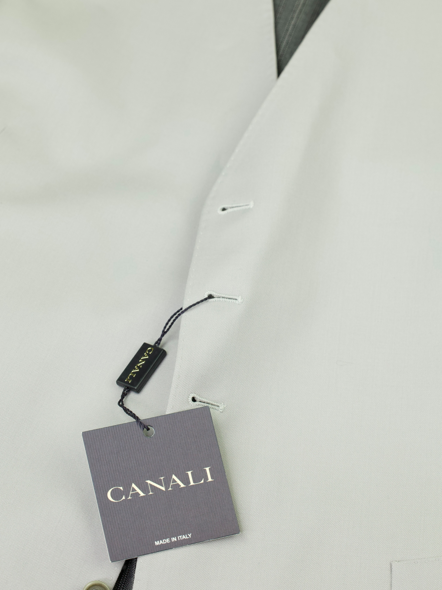 Canali Black & Grey 3-Piece Fine-Wool Ceremonial Morning Suit