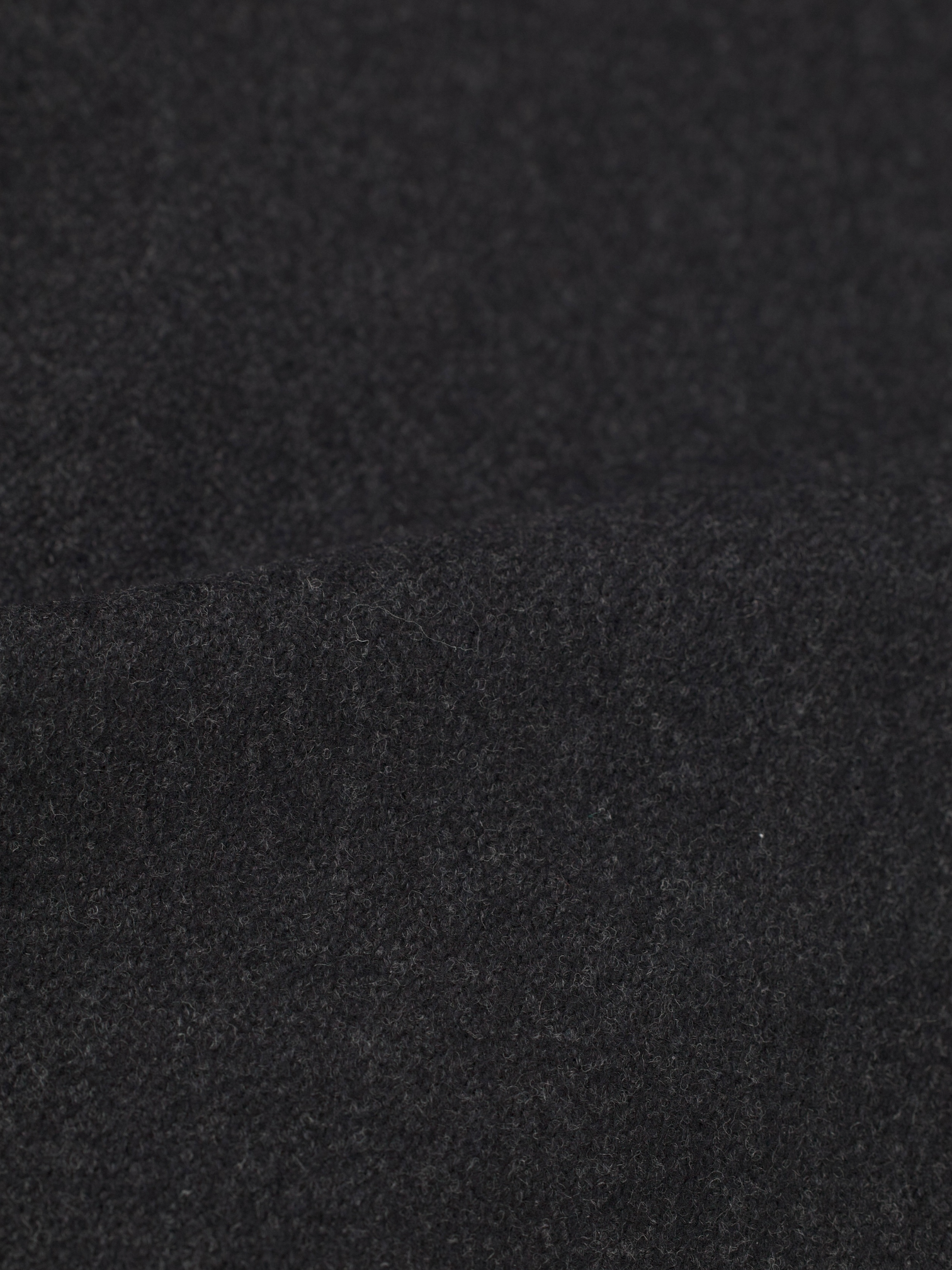 Cesare Attolini Anthracite Super 150’s & Cashmere Twill Overcoat