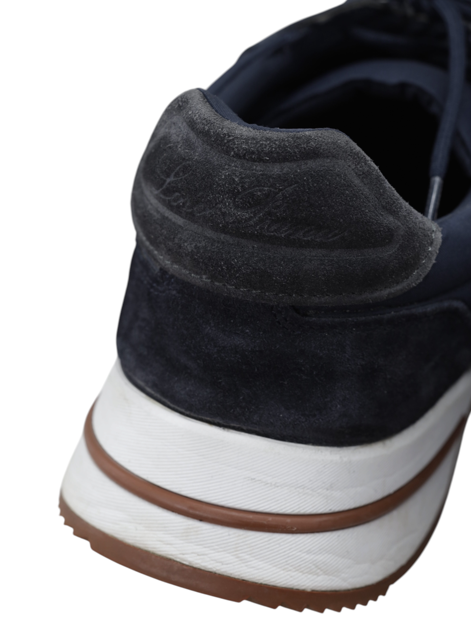 Loro Piana Navy Weekend Walk Evo Sneakers