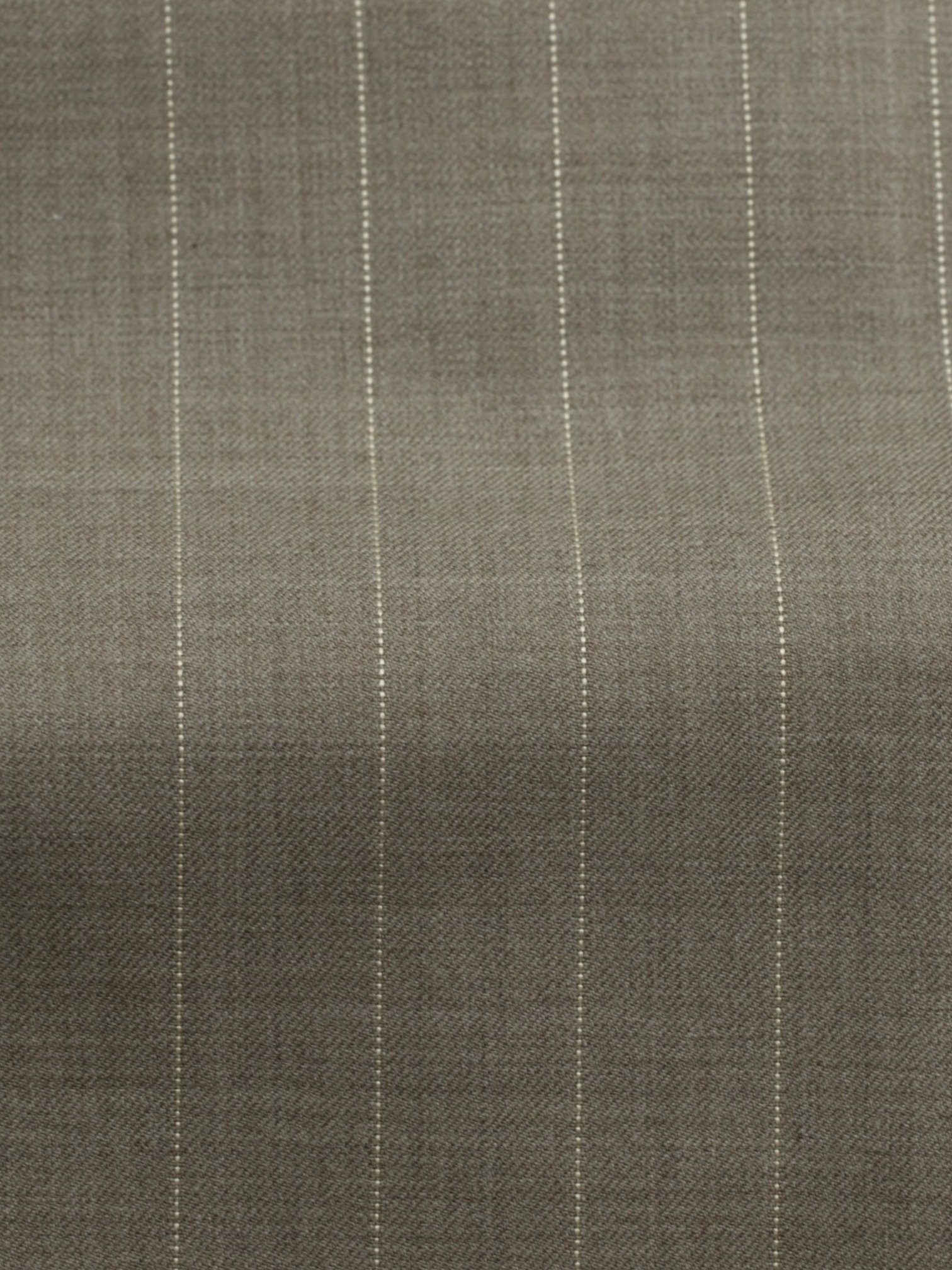 Brioni Taupe Fine-Wool Roman-Style Pinstripe Suit