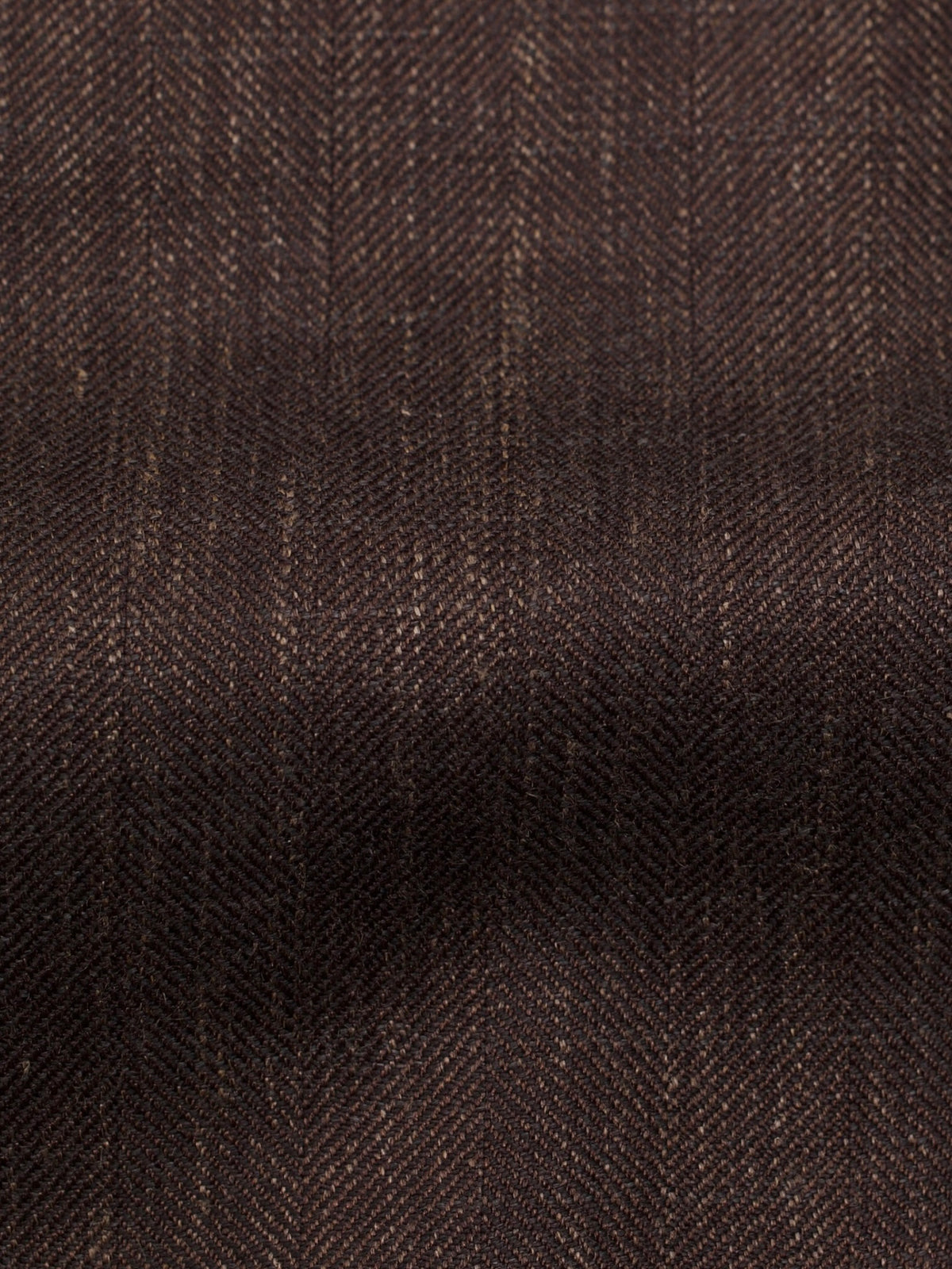 Cesare Attolini Castagne Brown Wool, Silk & Linen Melange Jacket