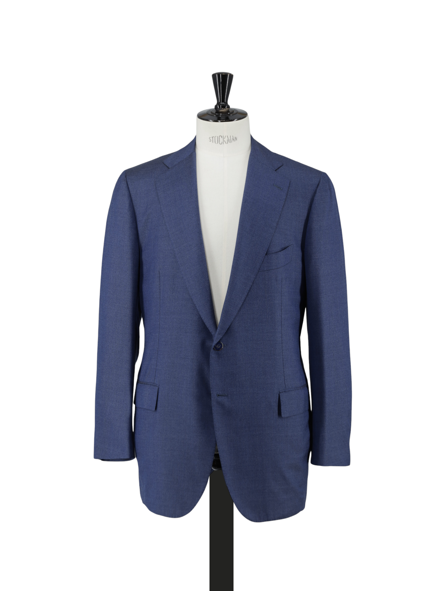 Cesare Attolini Blue Super 170's Wool & Silk Shiny-Twill Jacket