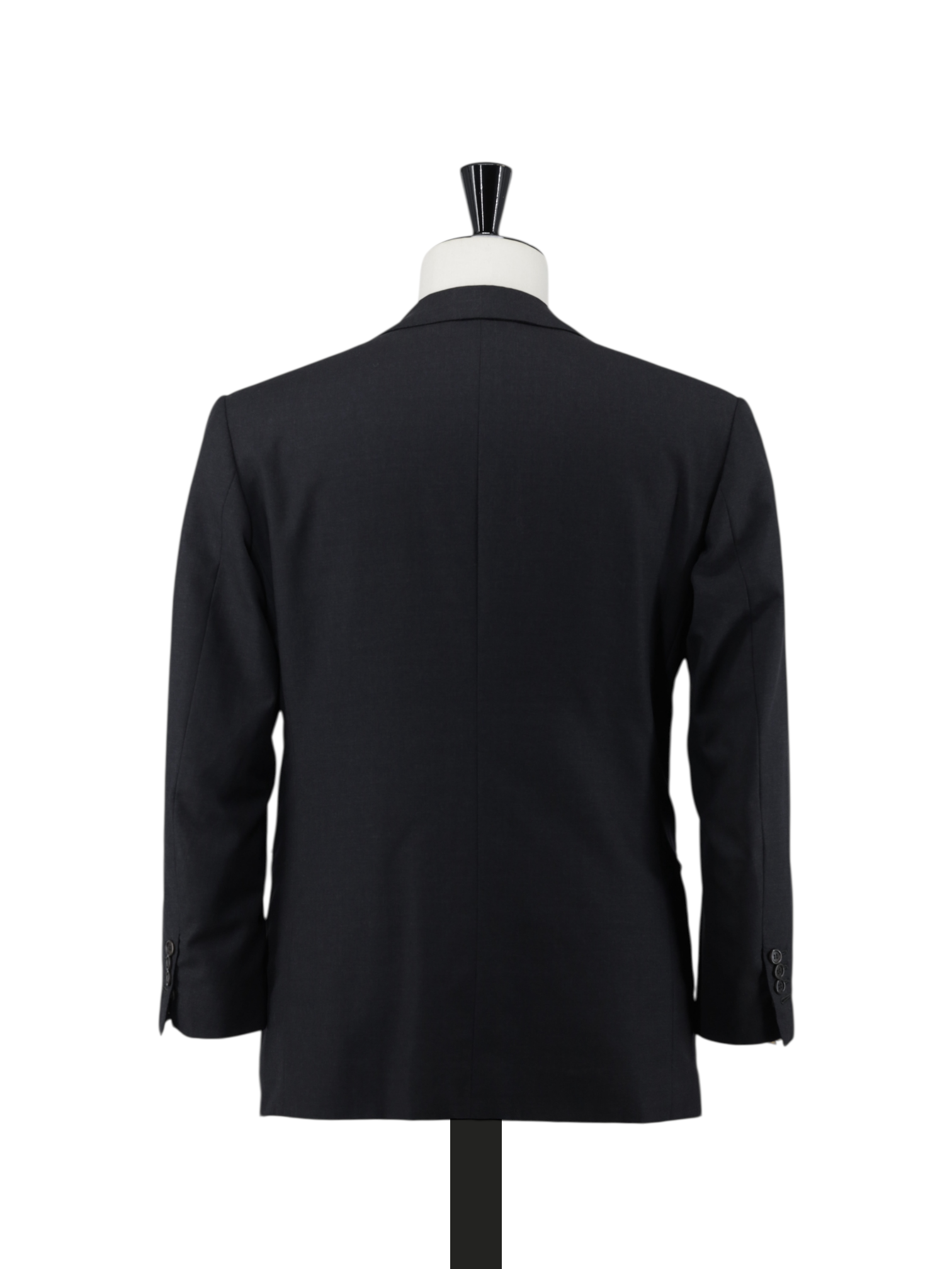 Liverano & Liverano Charcoal Fine-Wool Bespoke Florentine Suit