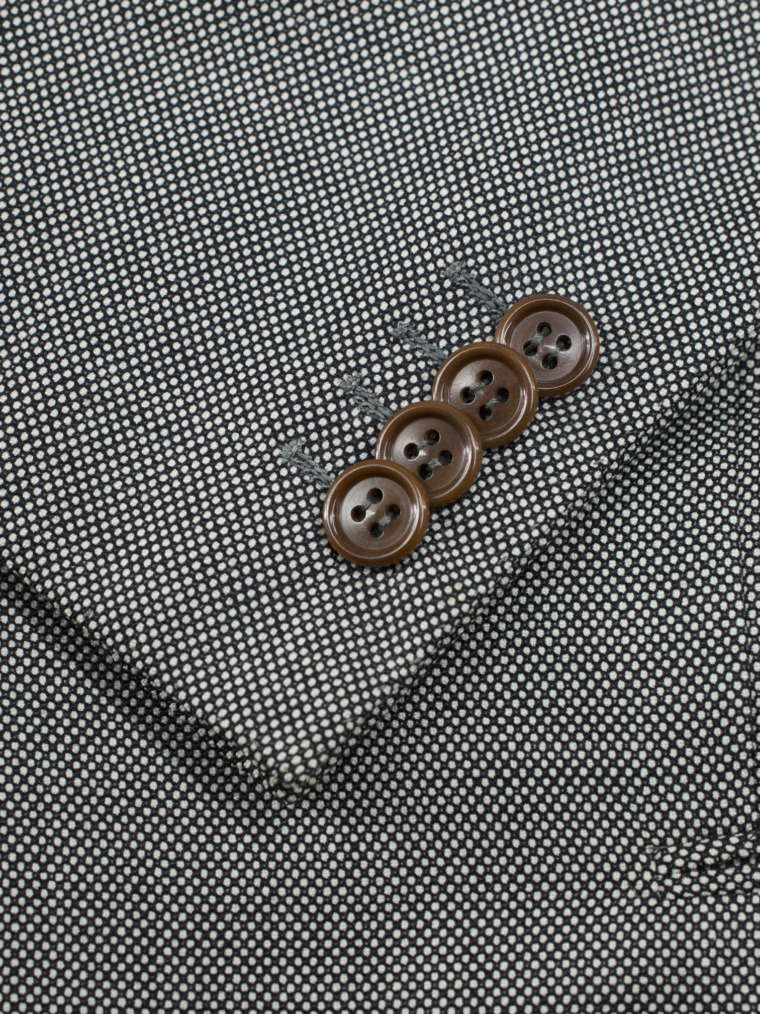 Kiton Grey Super 150's "Diamante Blu" Birdseye Suit