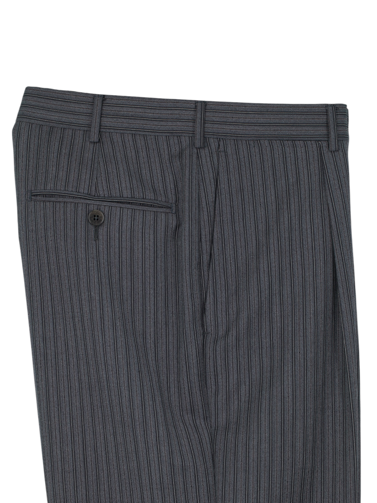 Ermenegildo Zegna Black & Grey Trofeo-Wool Traditional Morning Suit
