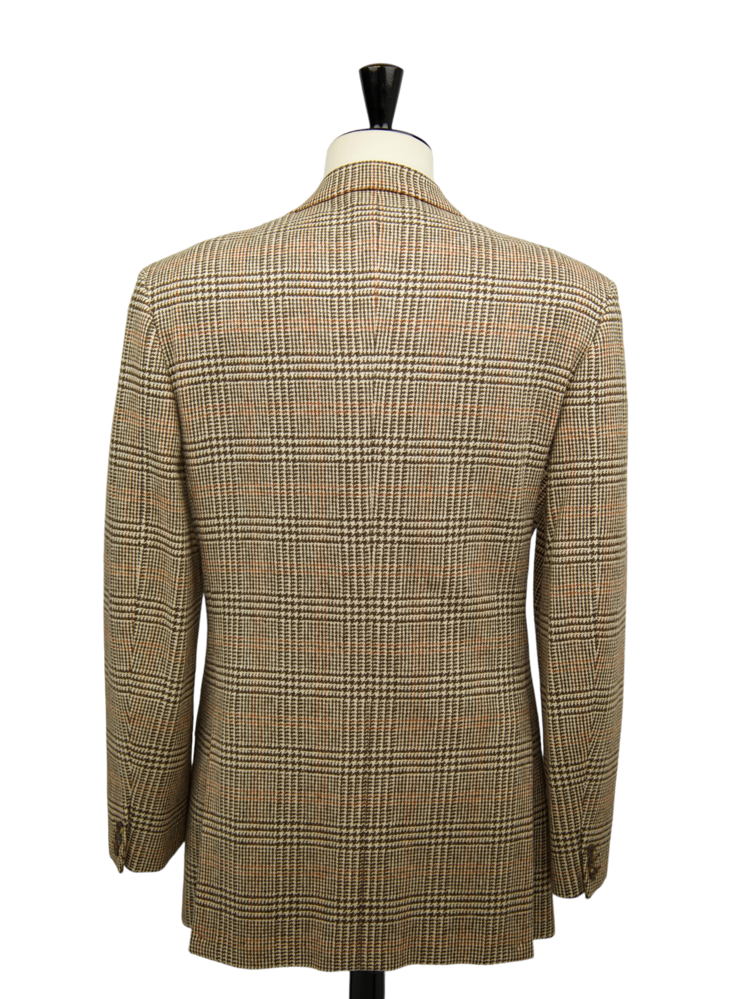 Brioni Brown Cashmere & Alpaca Prince of Wales Nomentano Jacket