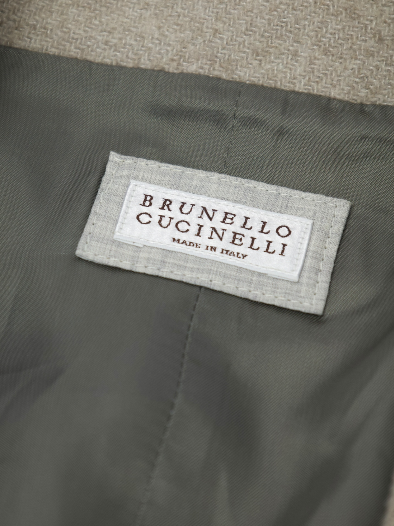 Brunello Cucinelli Light Grey Wool, Silk & Cashmere Waistcoat