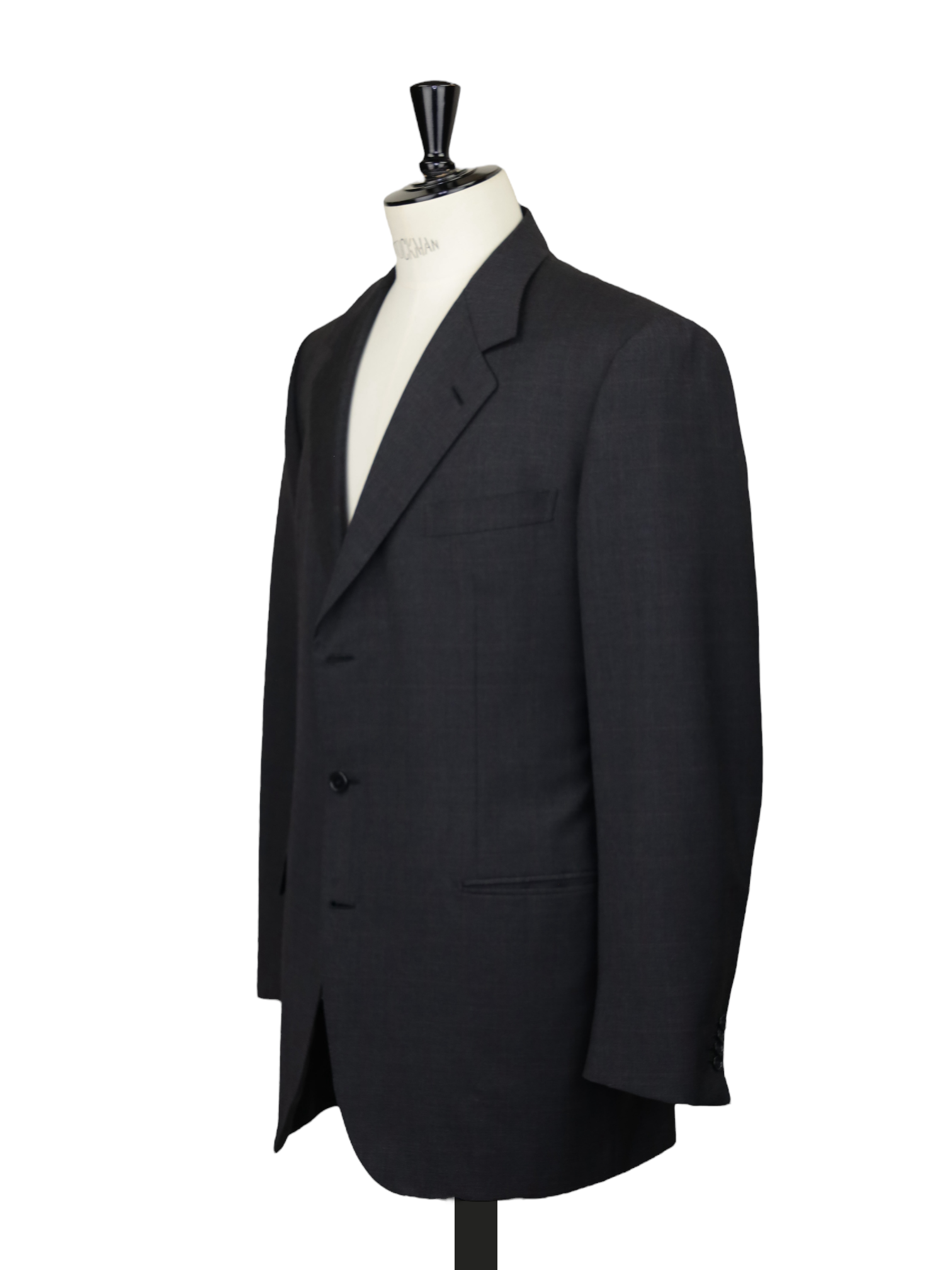 Brioni Grey & Brown Wool Windowpane "Venezia" Suit