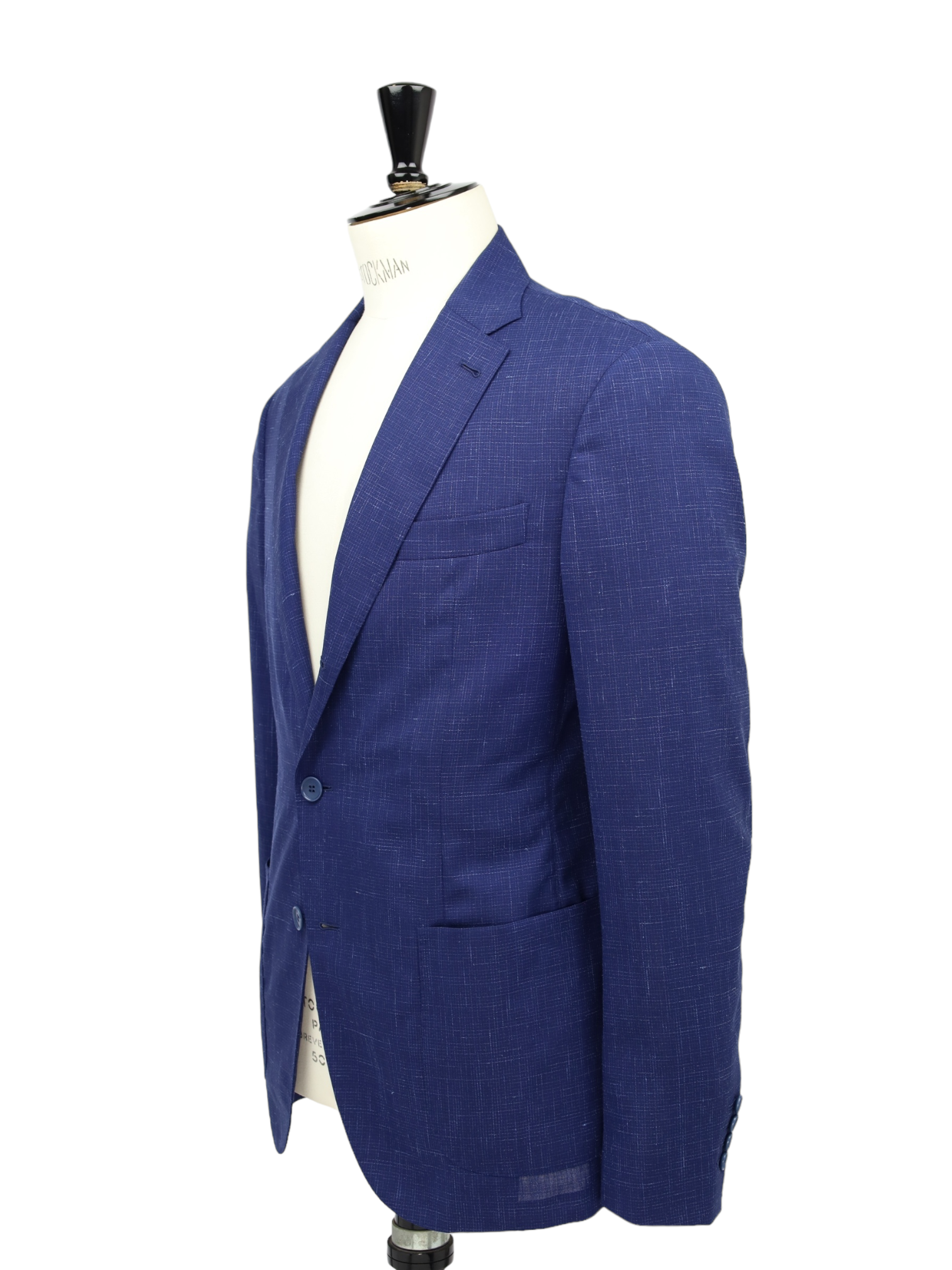 Loro Piana Neapolitan Blue Wool, Linen & Silk “Sports” Suit