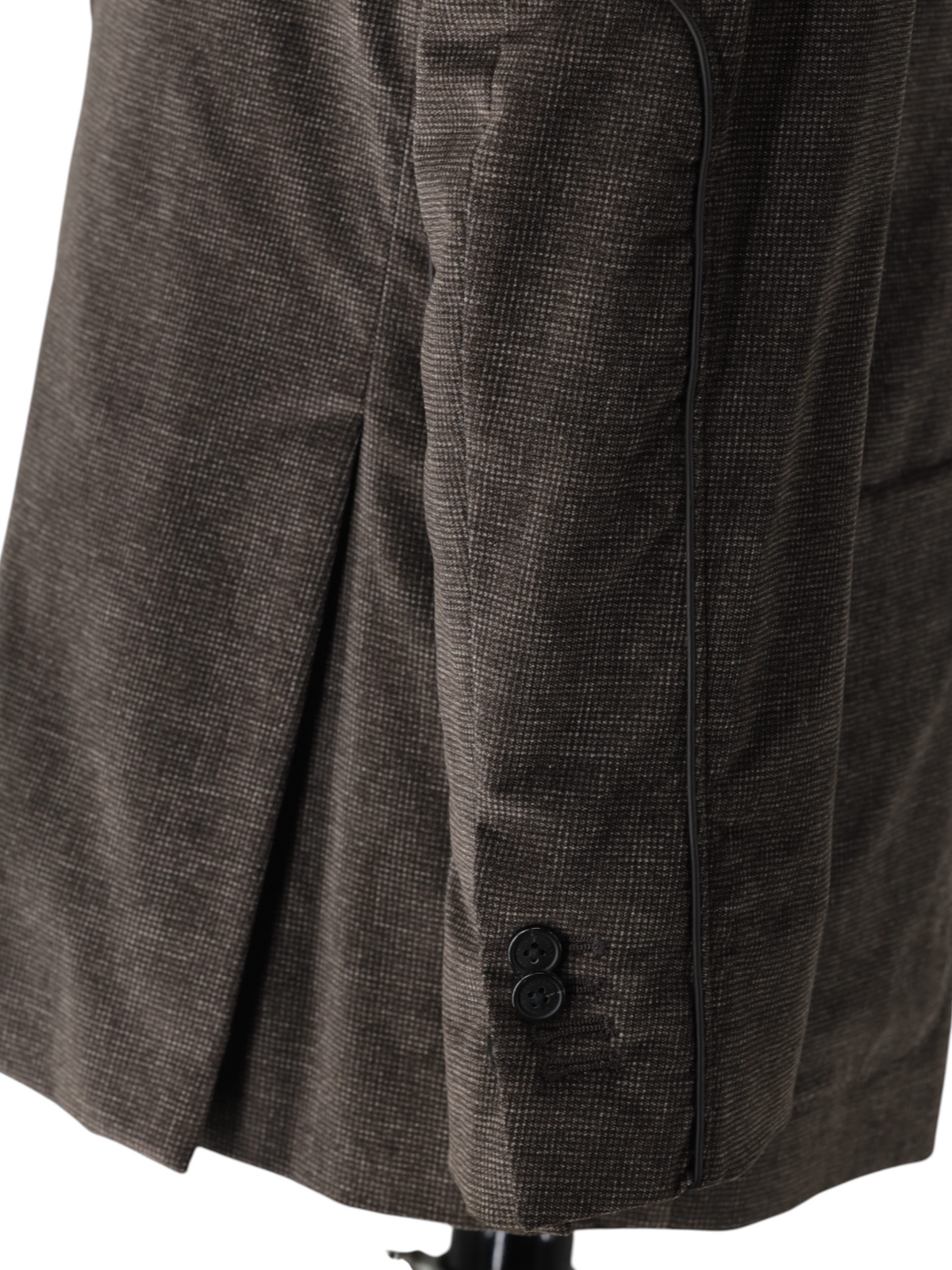 Corneliani Brown Cotton-Stretch Moleskin Pinpoint Vespa Jacket