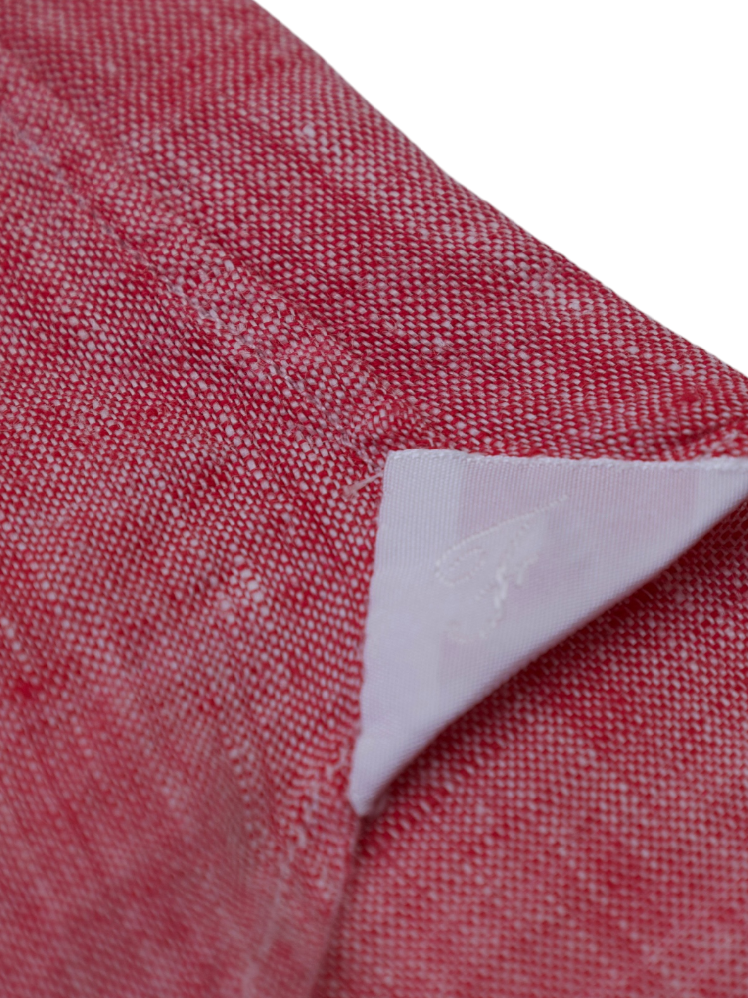 Finamore Pink Linen Melange Summer Shirt