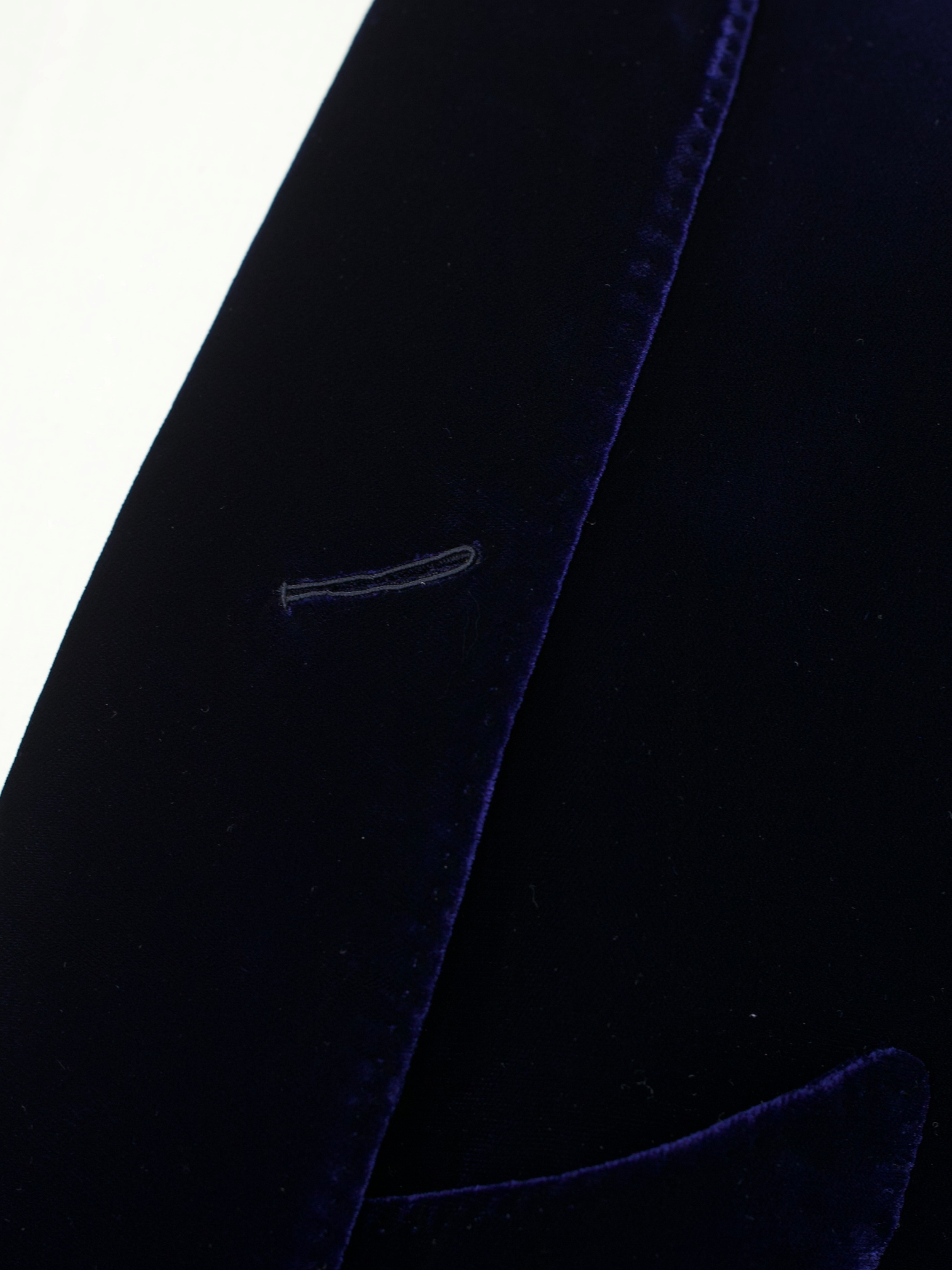 Tom Ford Dark Blue Viscose-Blend Shawl-Lapel Shelton Smoking Jacket