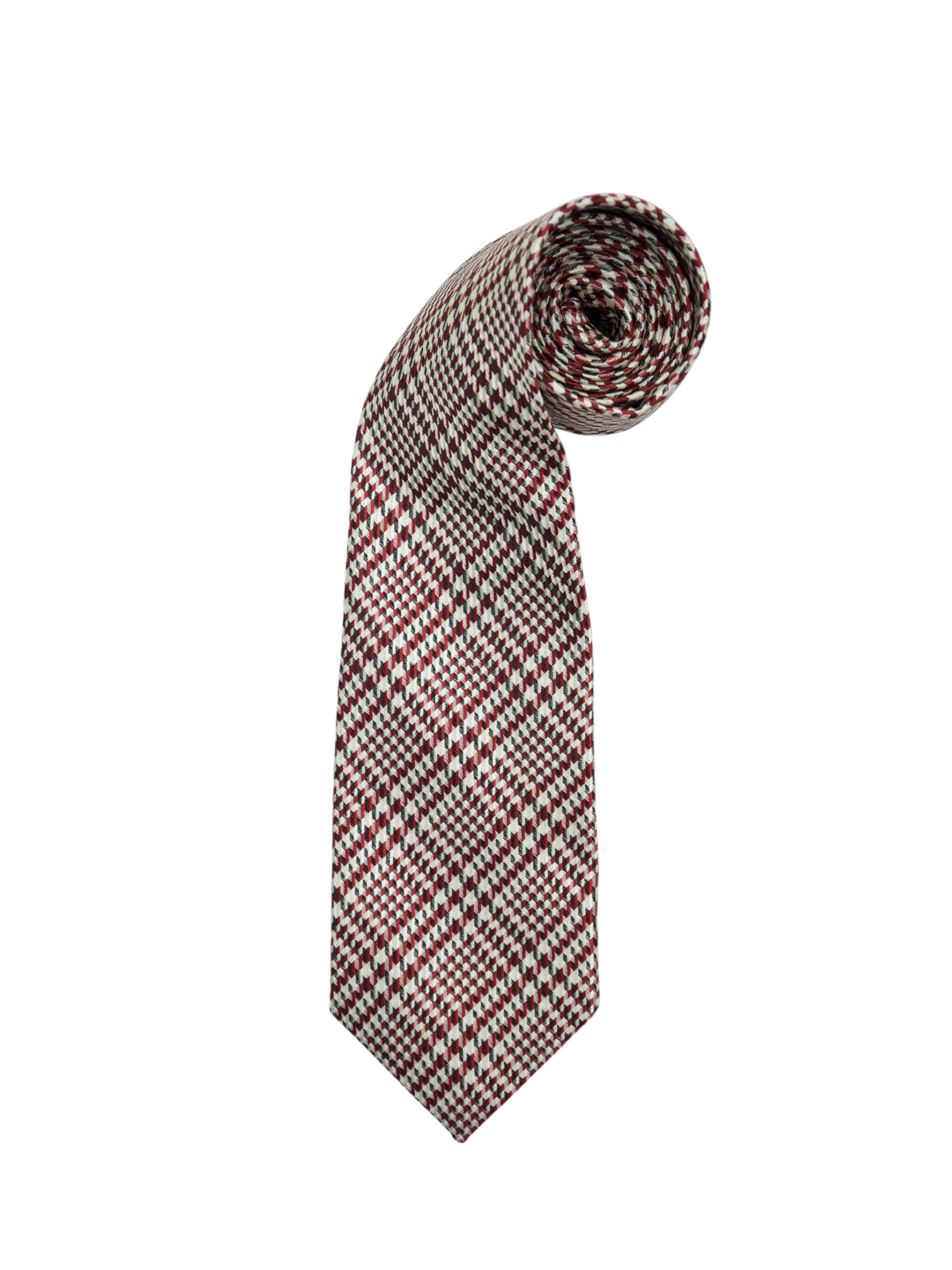 Tom Ford Burgundy Plaid Silk Tie