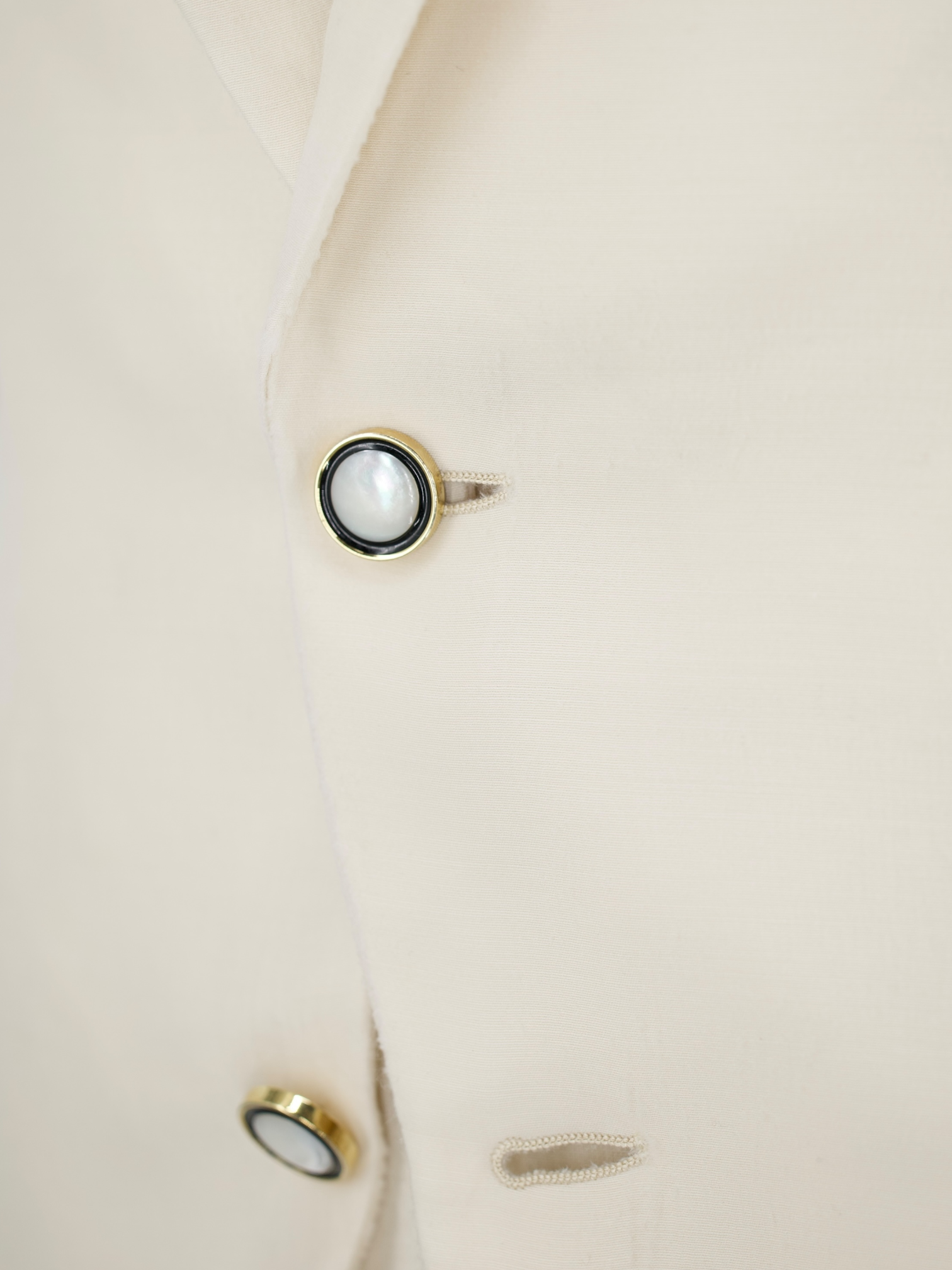 Tom Ford White Wool & Silk Summer "Cooper" Jacket