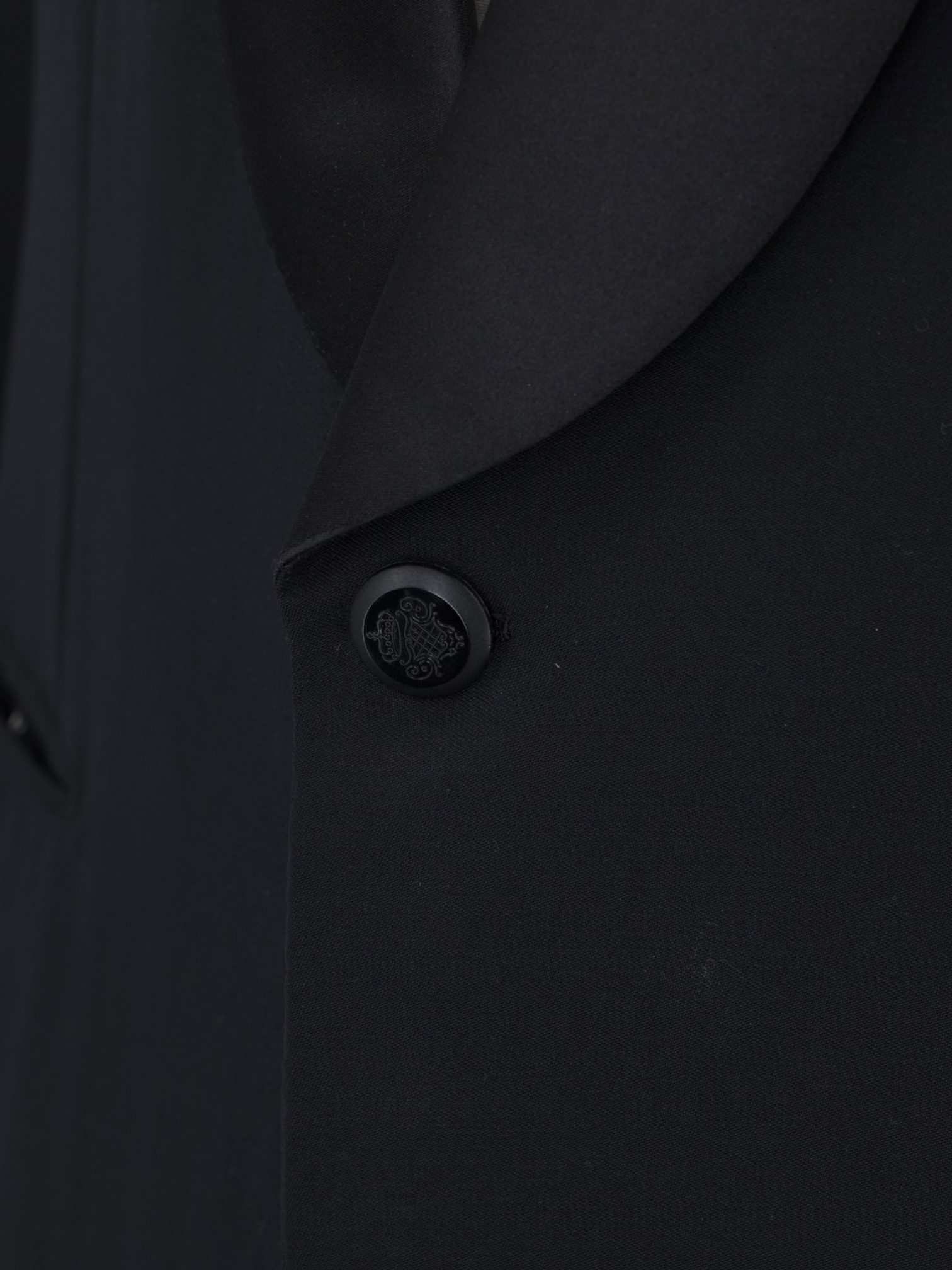 Brioni Black Vintage Roman-Style "James Bond" Dinner Jacket