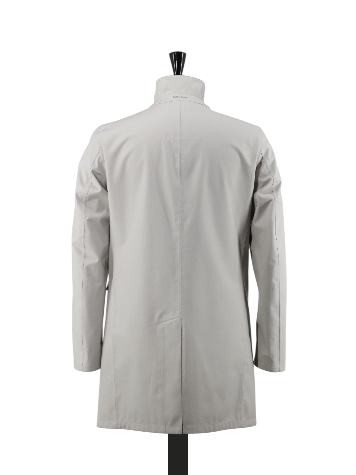 Herno Beige Laminar Waterproof Sartorial Engineering Raincoat