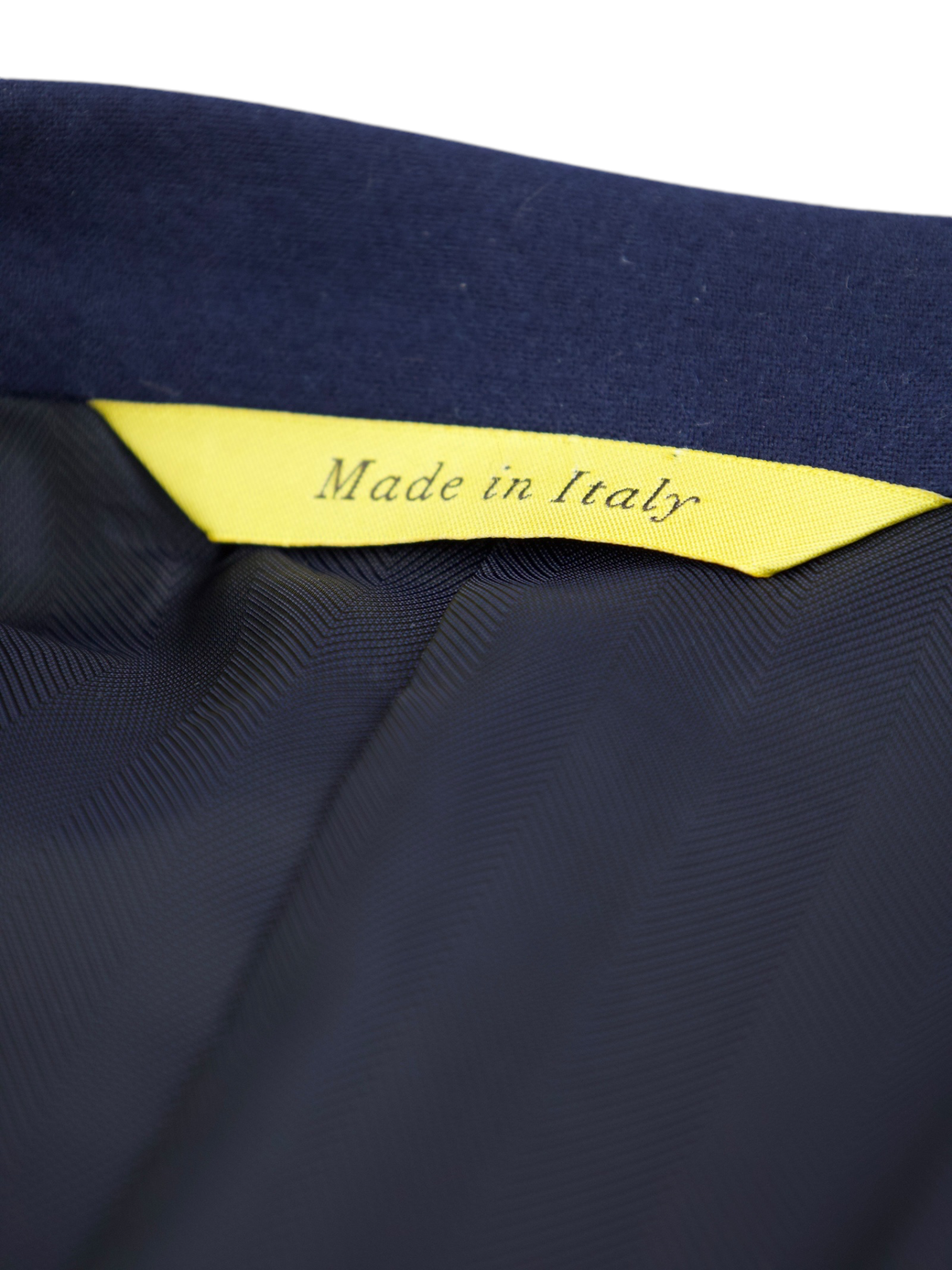 Canali Navy Cashmere Stretch Flannel "Kei" Jacket