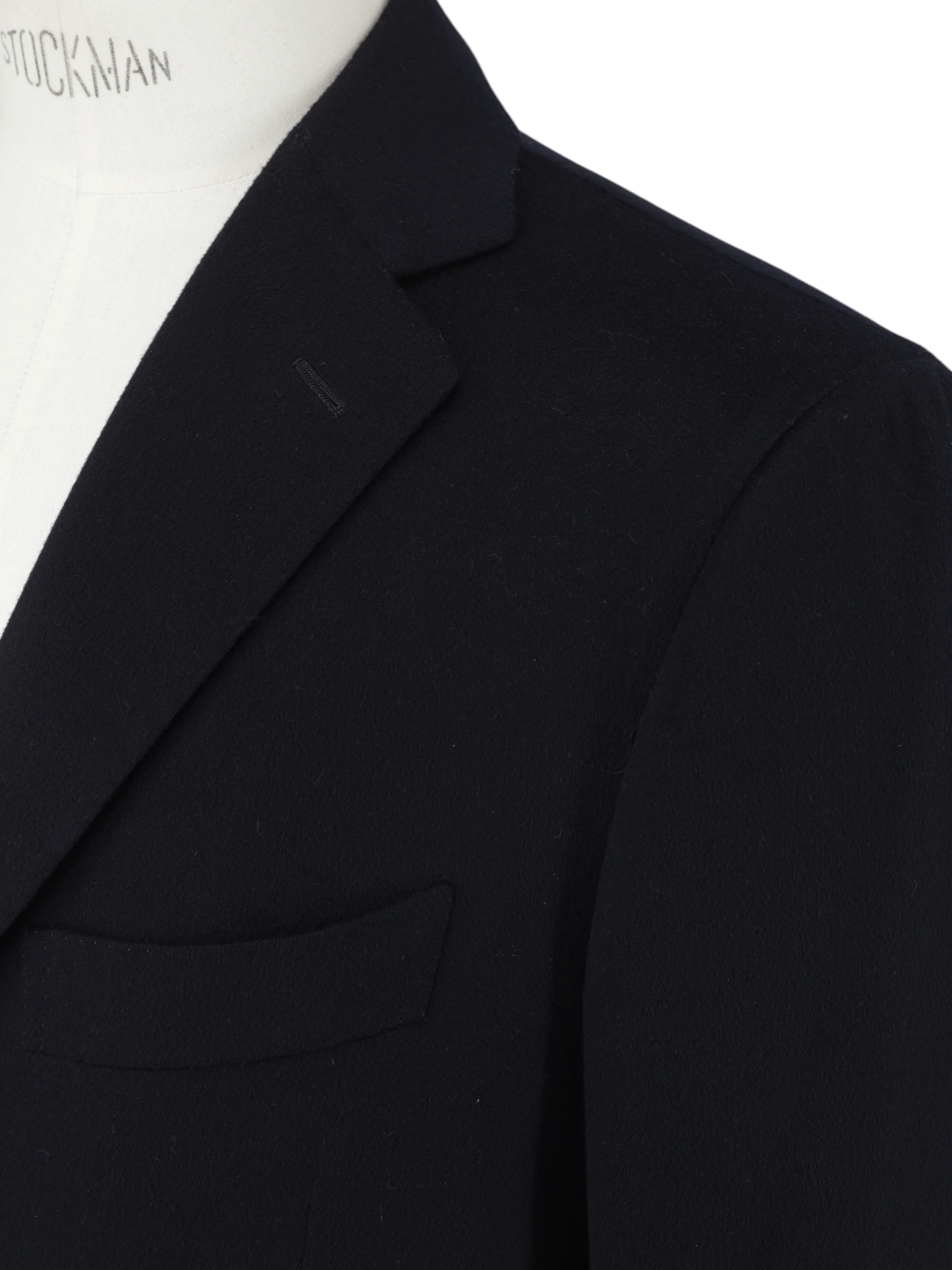 Cesare Attolini Navy Pure Cashmere Timeless Neapolitan Overcoat