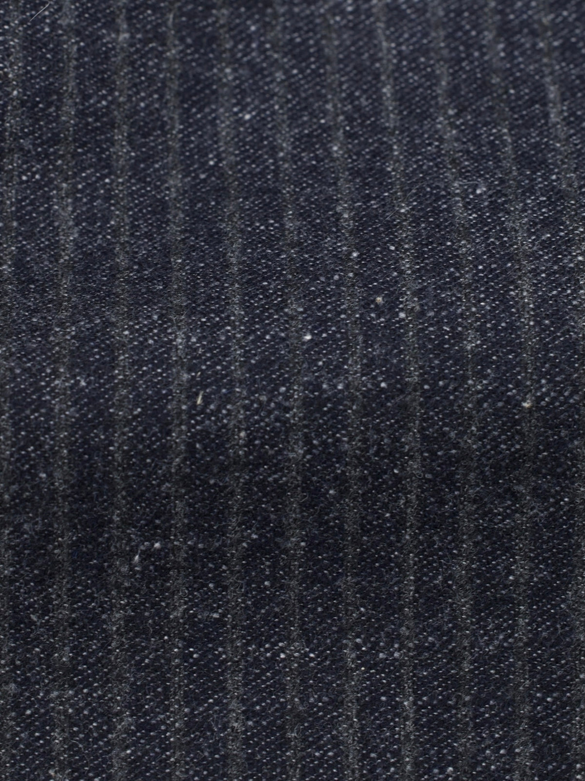 Luigi Borrelli Grey Brushed Wool, Cotton & Linen Double-Breasted Pinstripe Jacket