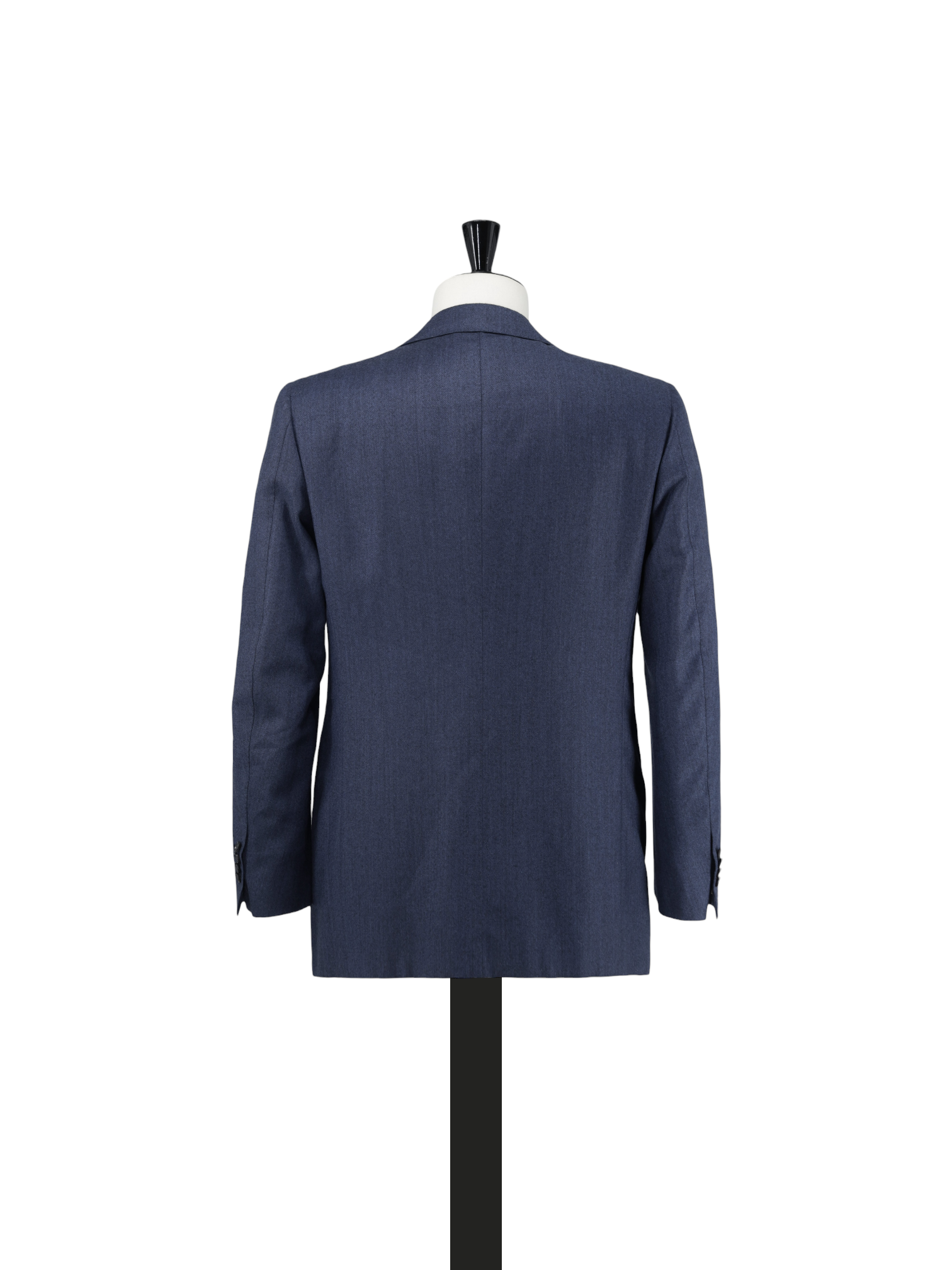Cesare Attolini Blue Wool & Cashmere Micro Pattern Jacket