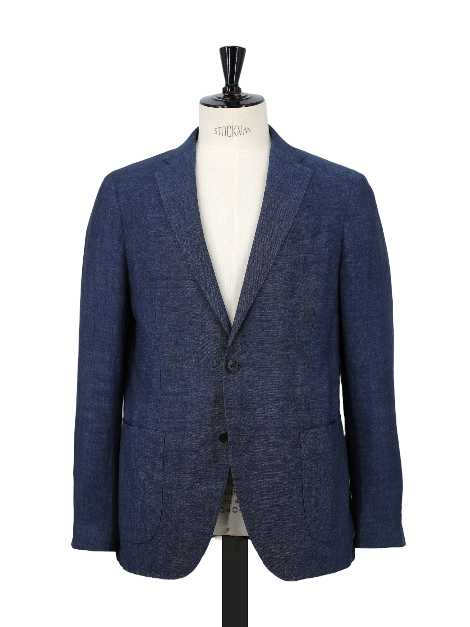 Lardini Mediterranean Blue Linen & Tencel Summer Melange Jacket
