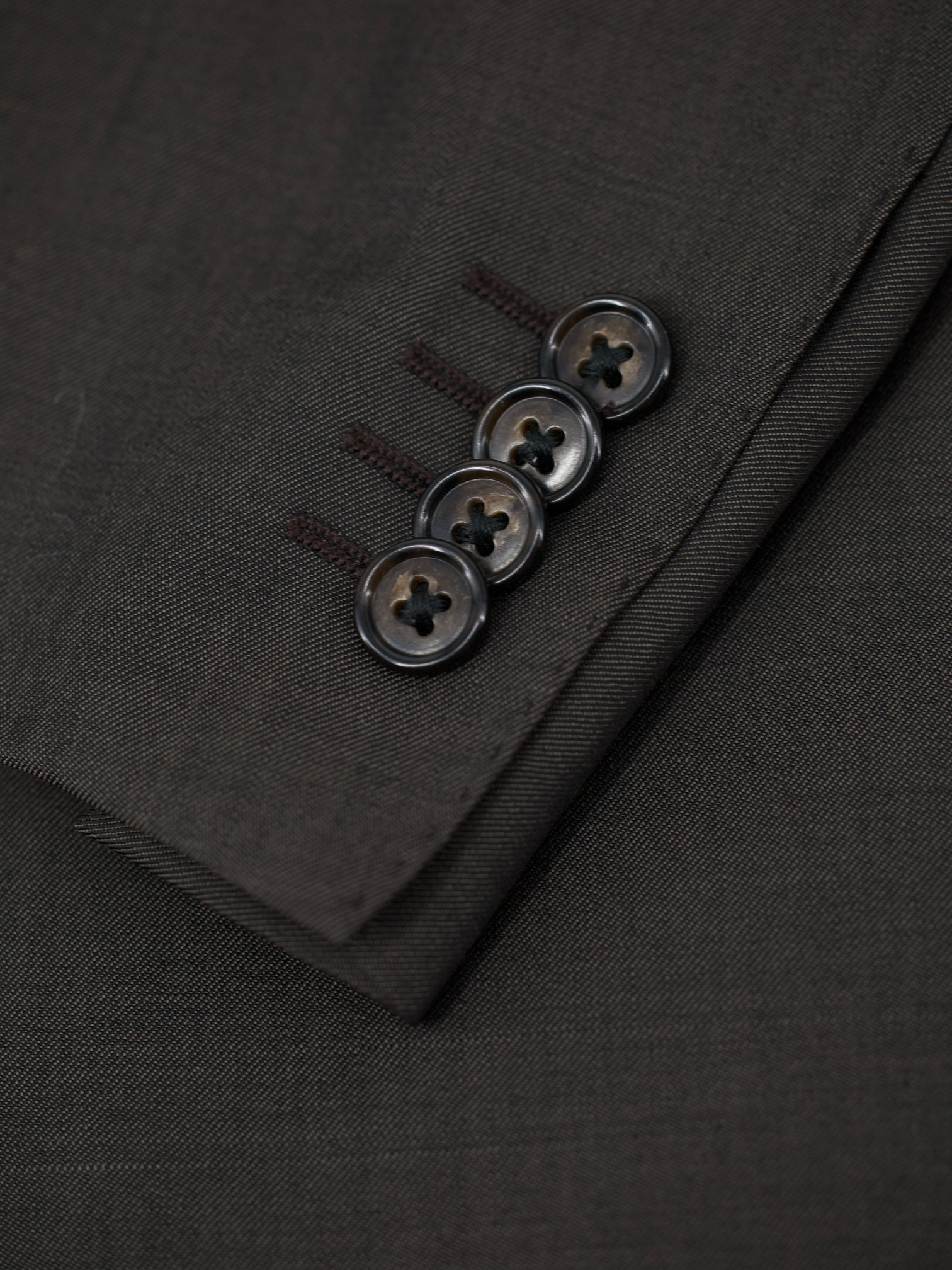 Corneliani Deep Dark-Green Super 150's Lungo Suit