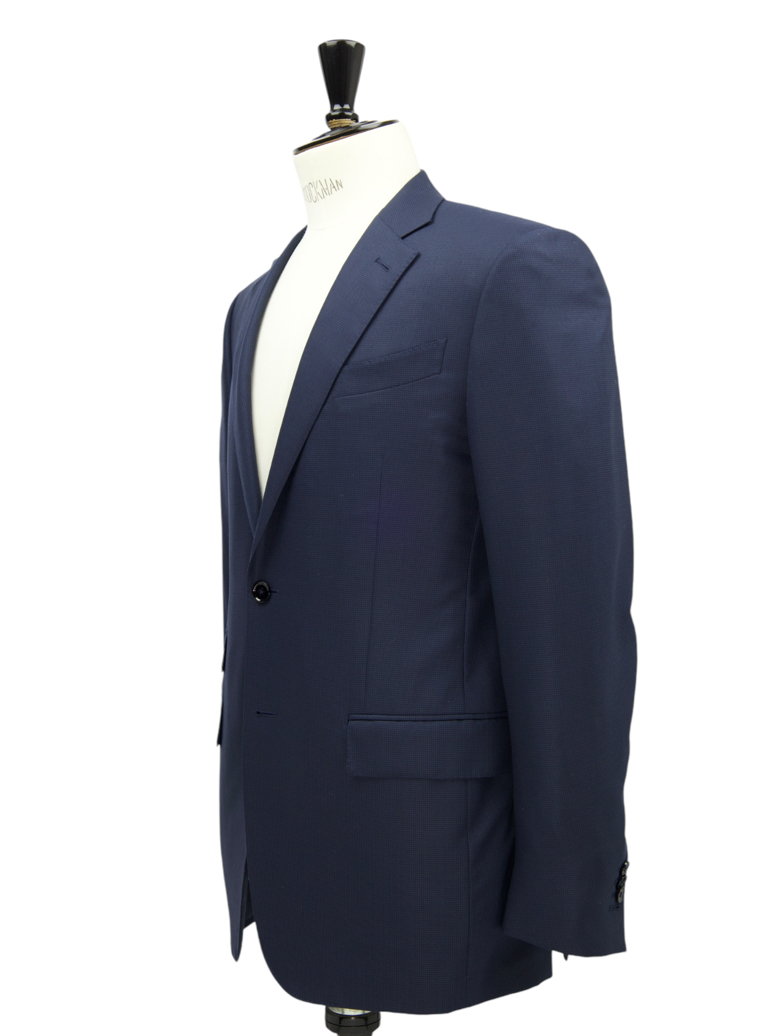 Ermenegildo Zegna Navy 12milmil12 Puppytooth Mila Suit