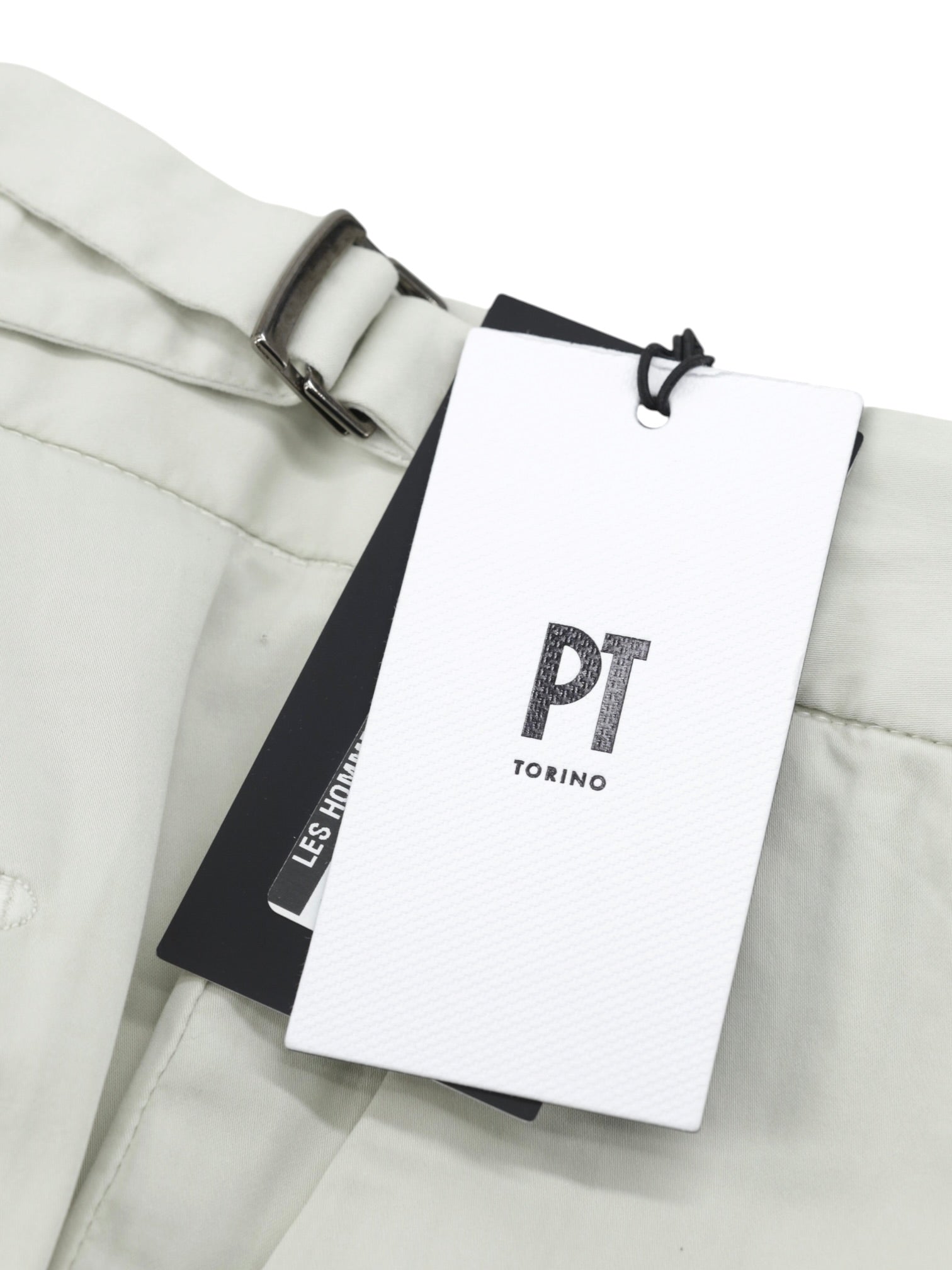 PT01 Sand Cotton & Silk "Silkchino" Trousers
