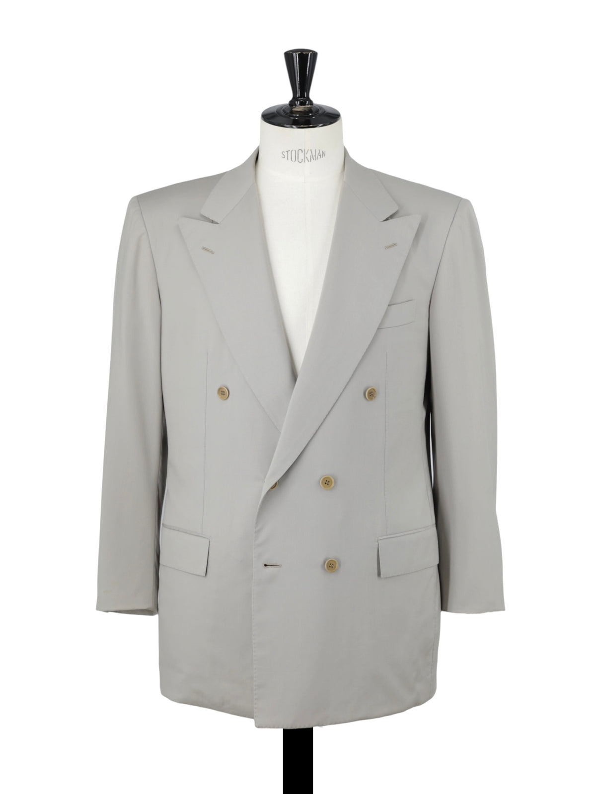 Kiton Stone Vintage Fine-Wool Double-Breasted Suit