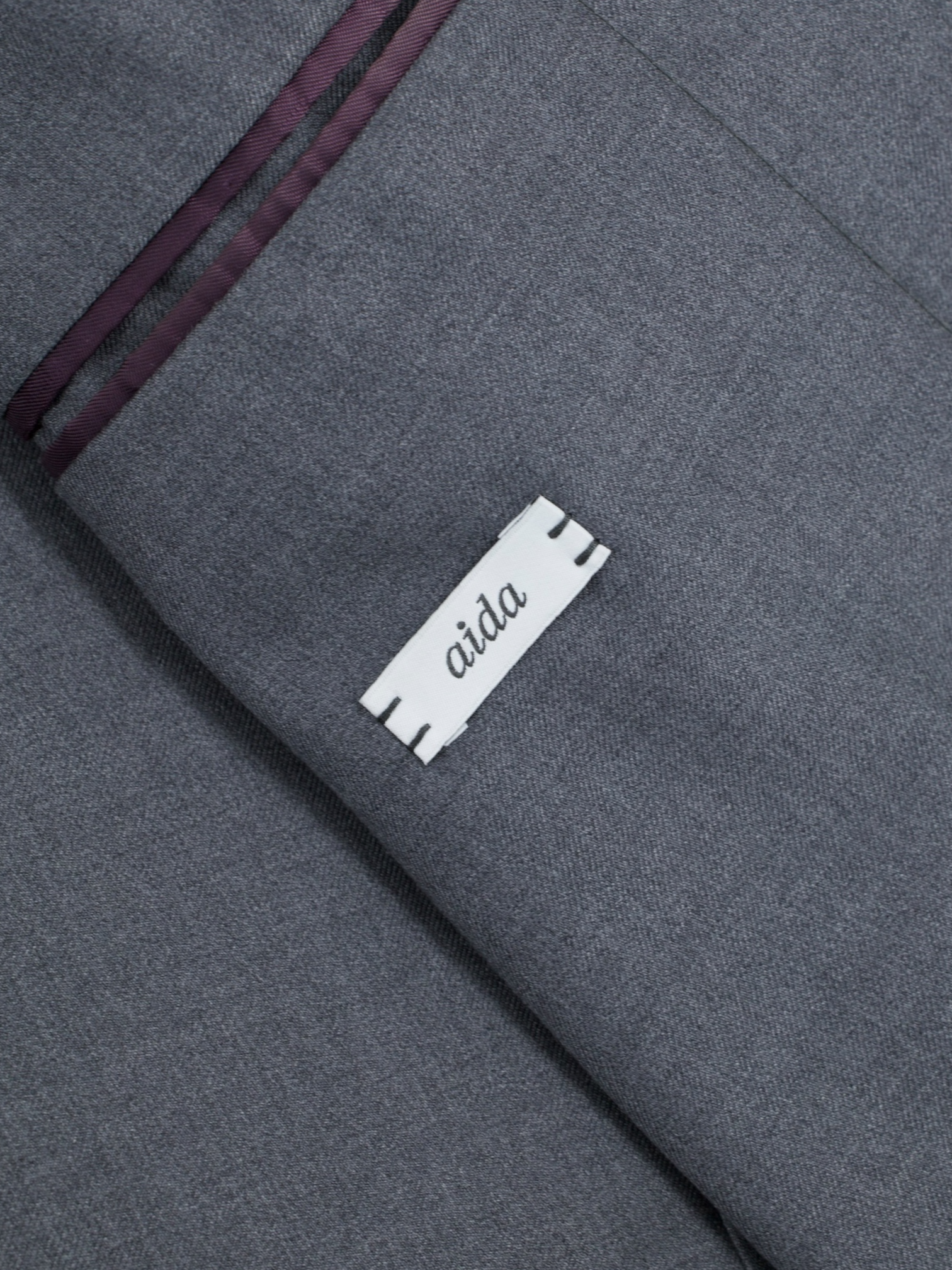 Caruso Grey Tasmanian Super 150's Wool Twill Purely-Handmade Suit