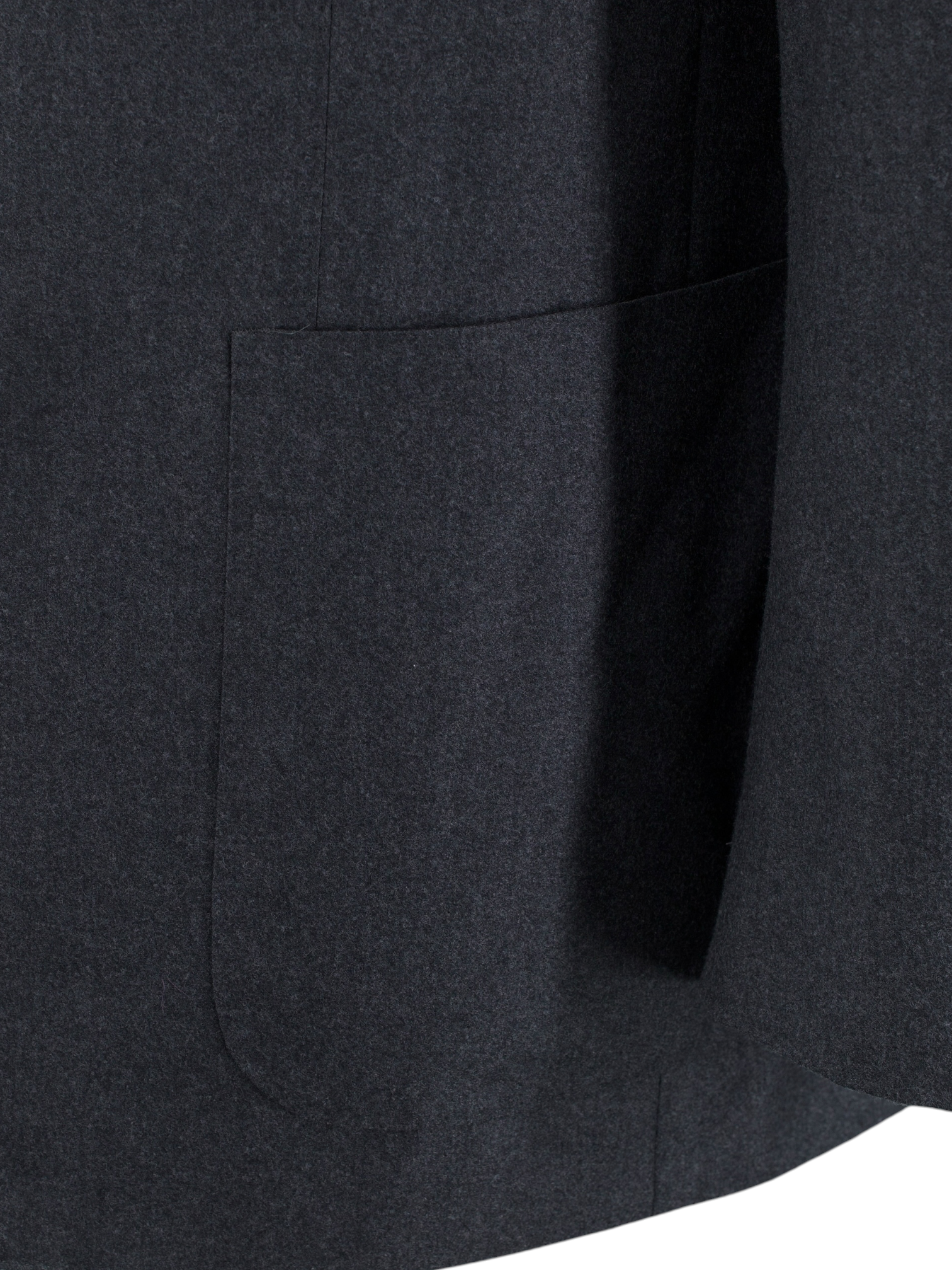 Caruso Grey Super 150's Wool-Flannel Jacket