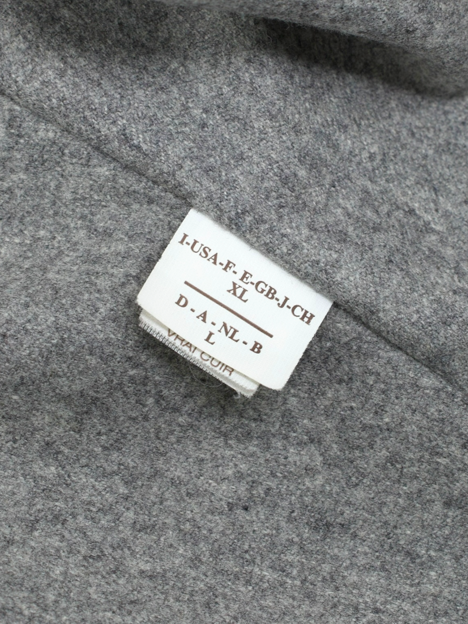 Brunello Cucinelli Whiskey Brown Grain-Leather Jacket