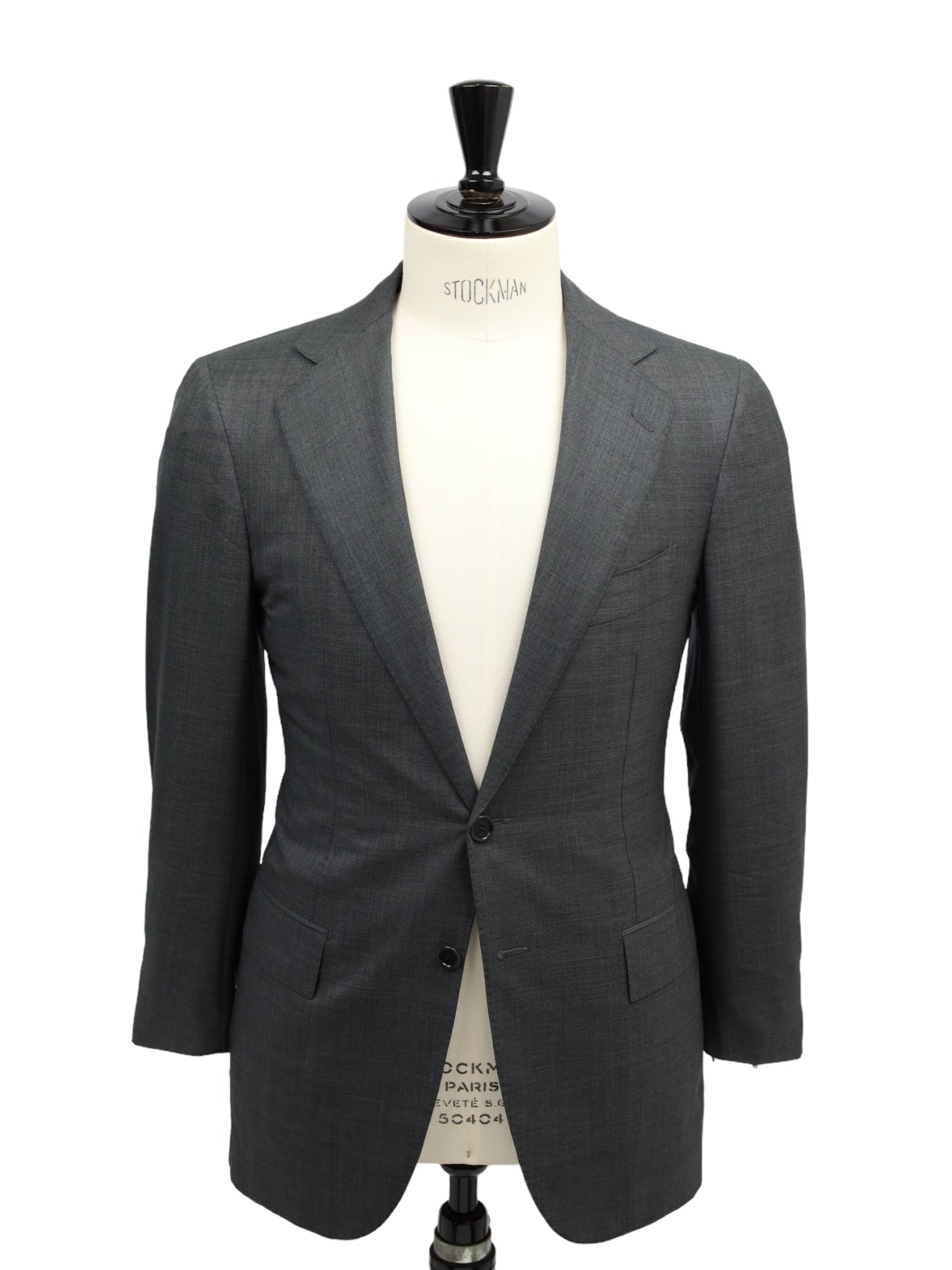 Cesare Attolini Grey Sharkskin Suit