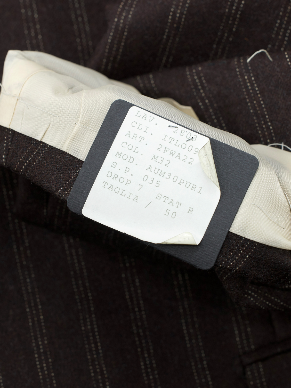 Cesare Attolini Dark Brown Wool-Flannel Vintage-Stripe Suit