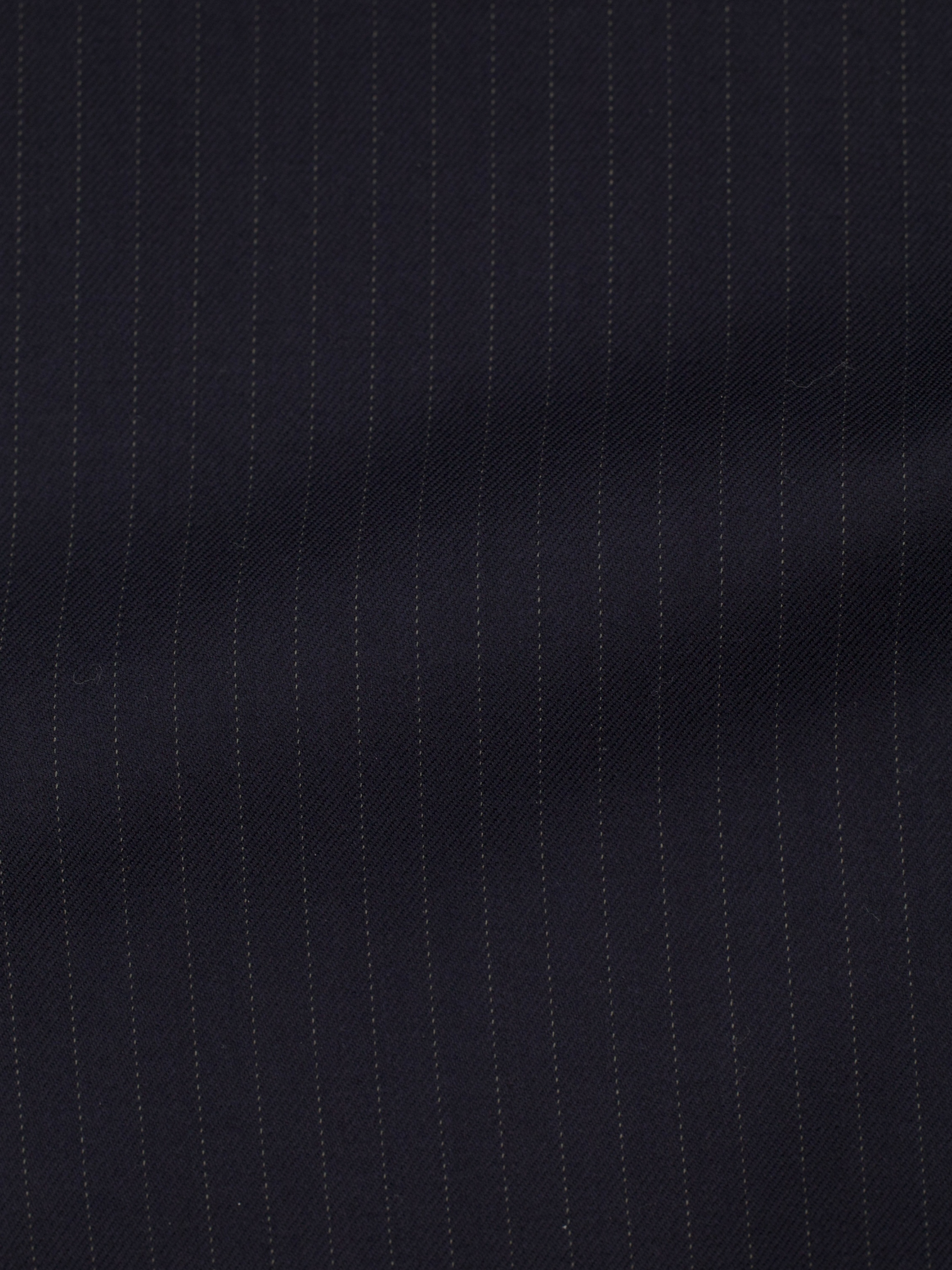 Canali Navy Super 180's Pencil-Stripe Business Suit
