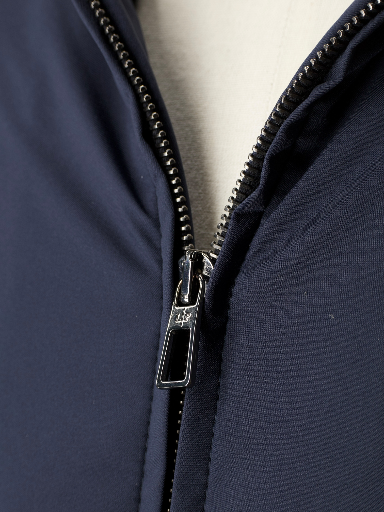 Loro Piana Navy Castorino-Lined Windmate Hooded Bomber Jacket