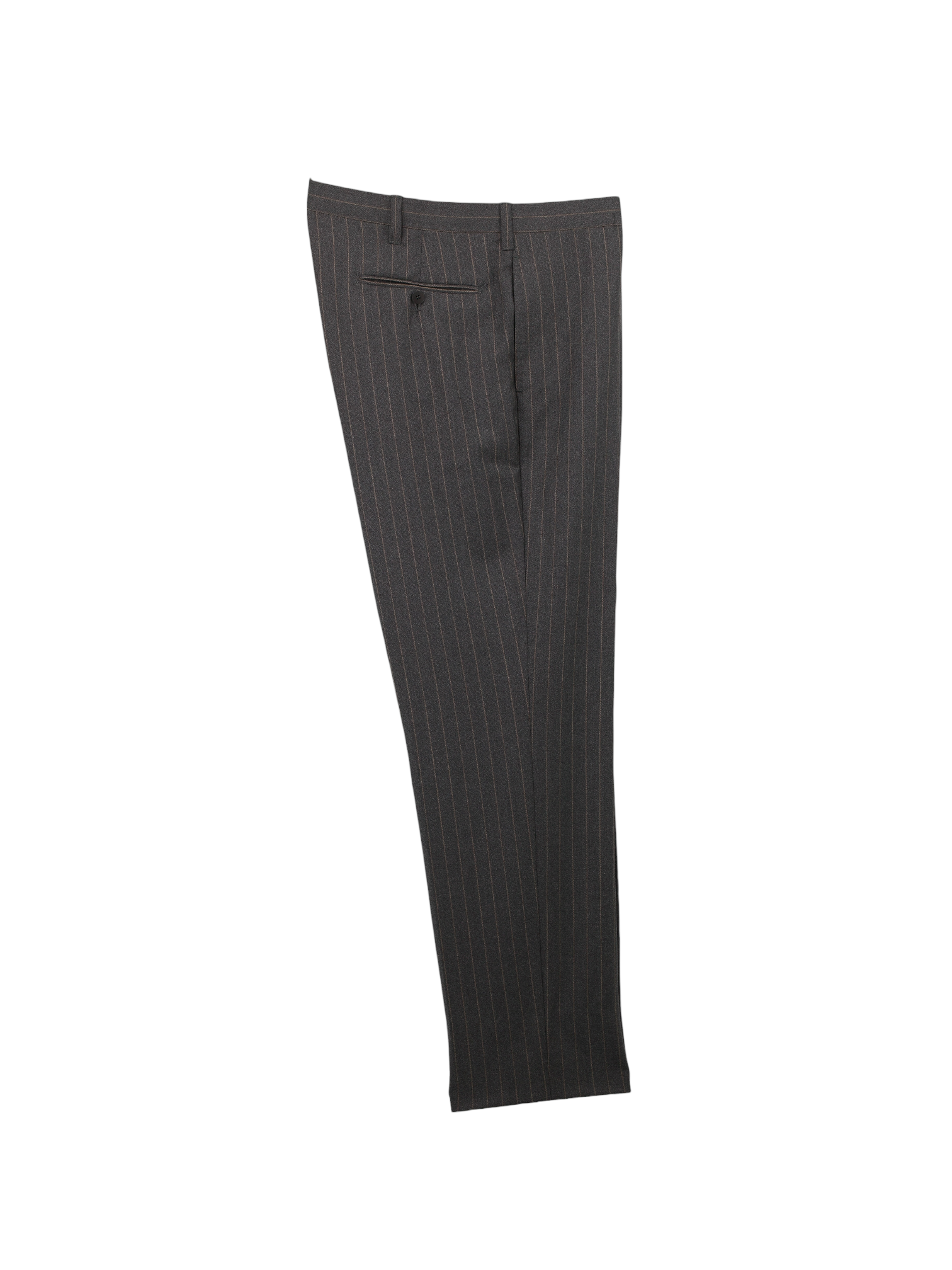 Cesare Attolini Grey & Brown Super 120's Pinstripe Suit