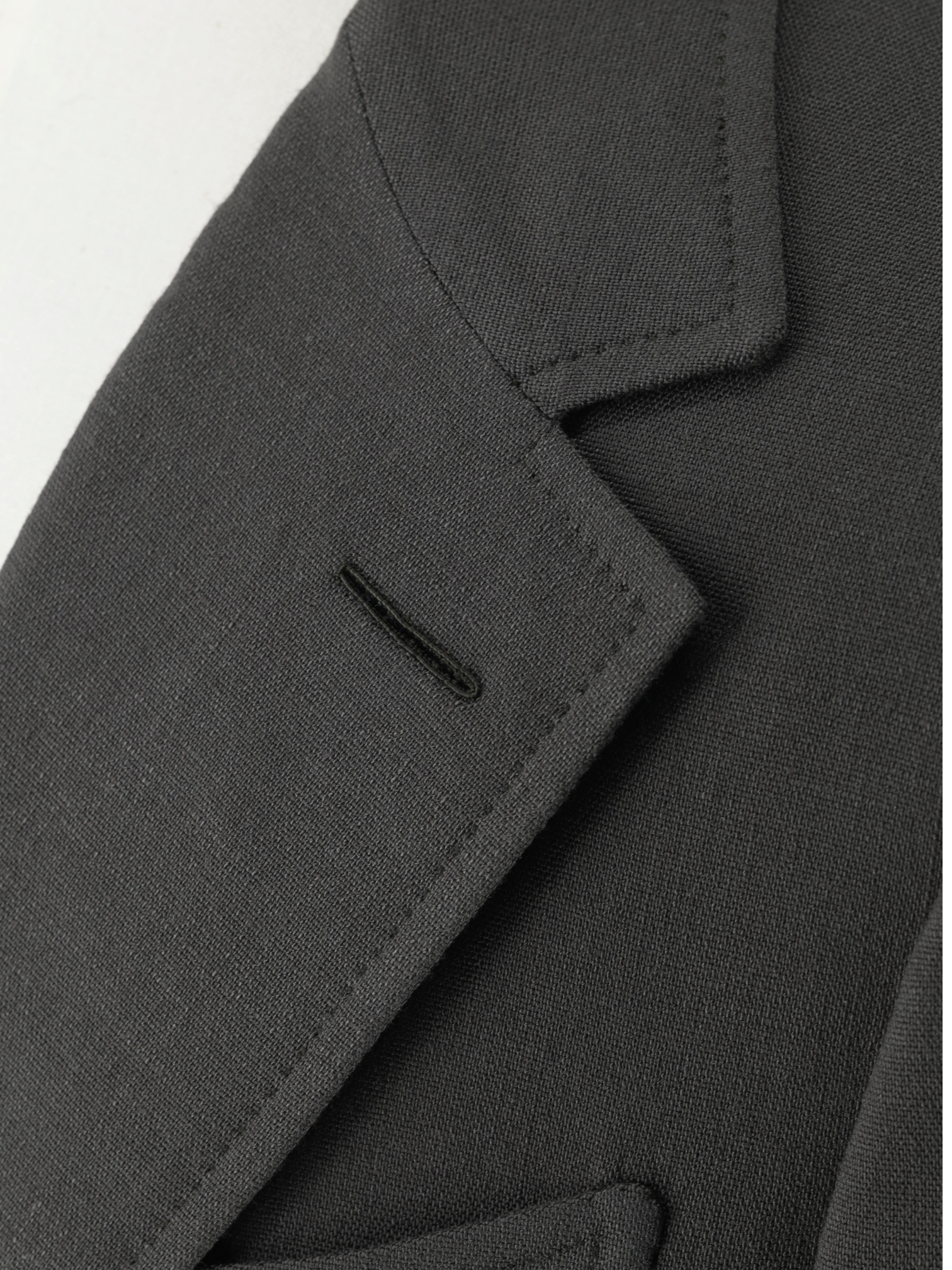 Tom Ford Taupe Green Unlined Viscose-Blend Shelton Jacket