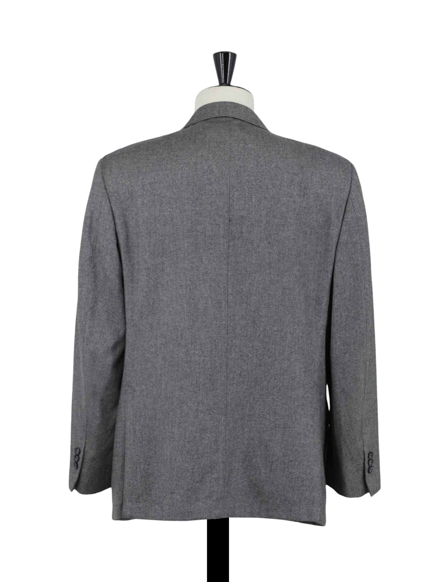 Brioni Grey Cashmere & Silk Twill Colosseo Jacket