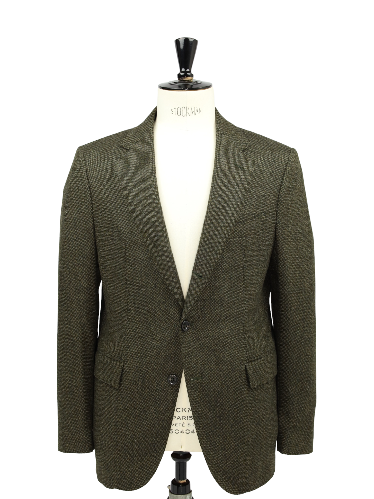 Loro Piana Olive Green Wool & Cashmere Sartorial Blazer