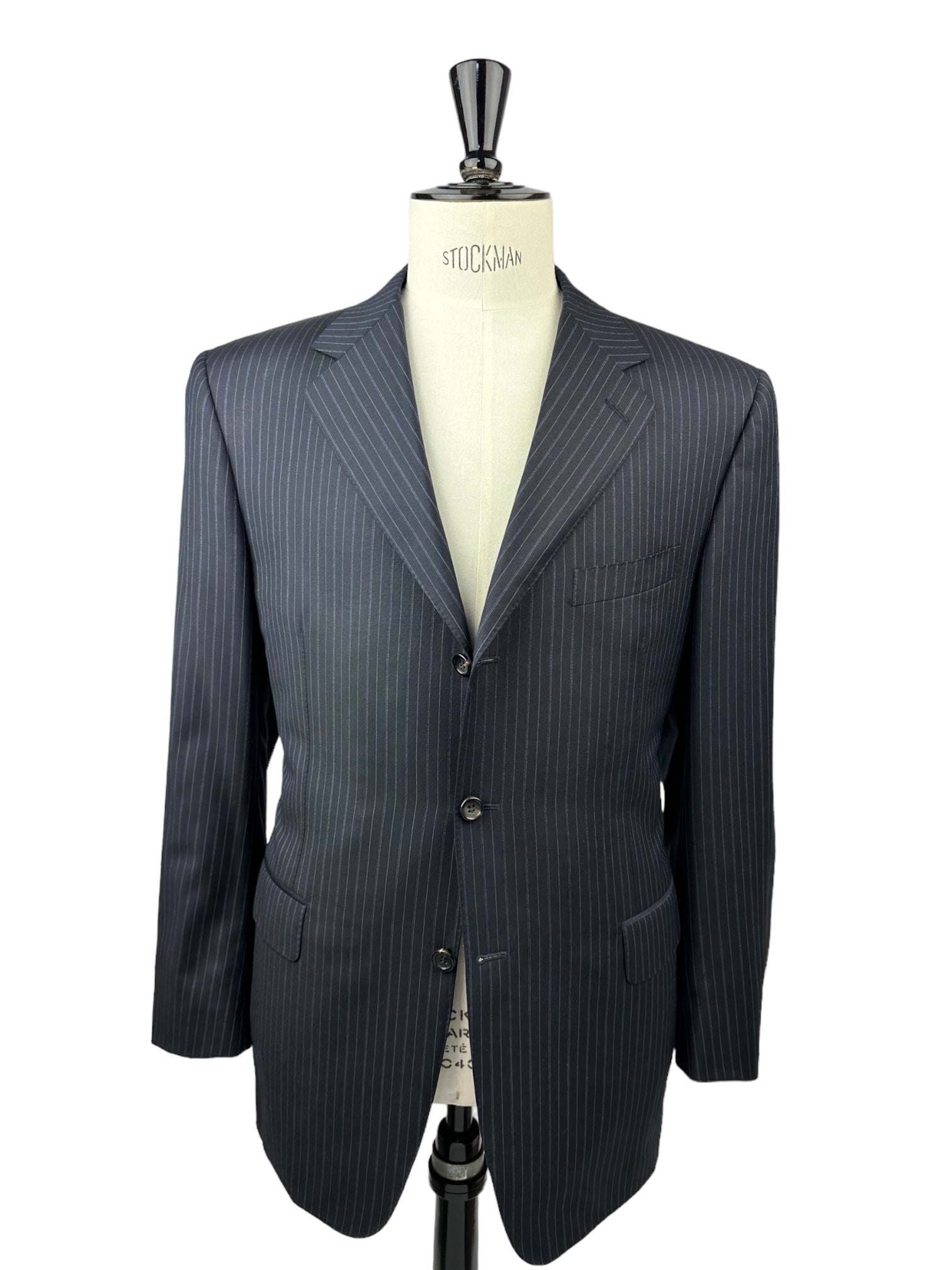 Canali Navy Super 150's Pinstripe Suit
