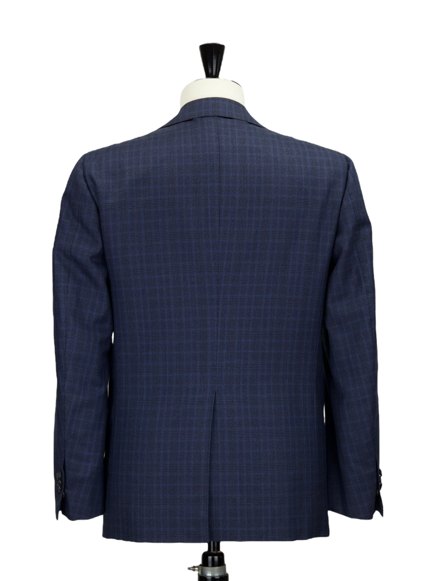 Cesare Attolini Royal Blue Check Jacket