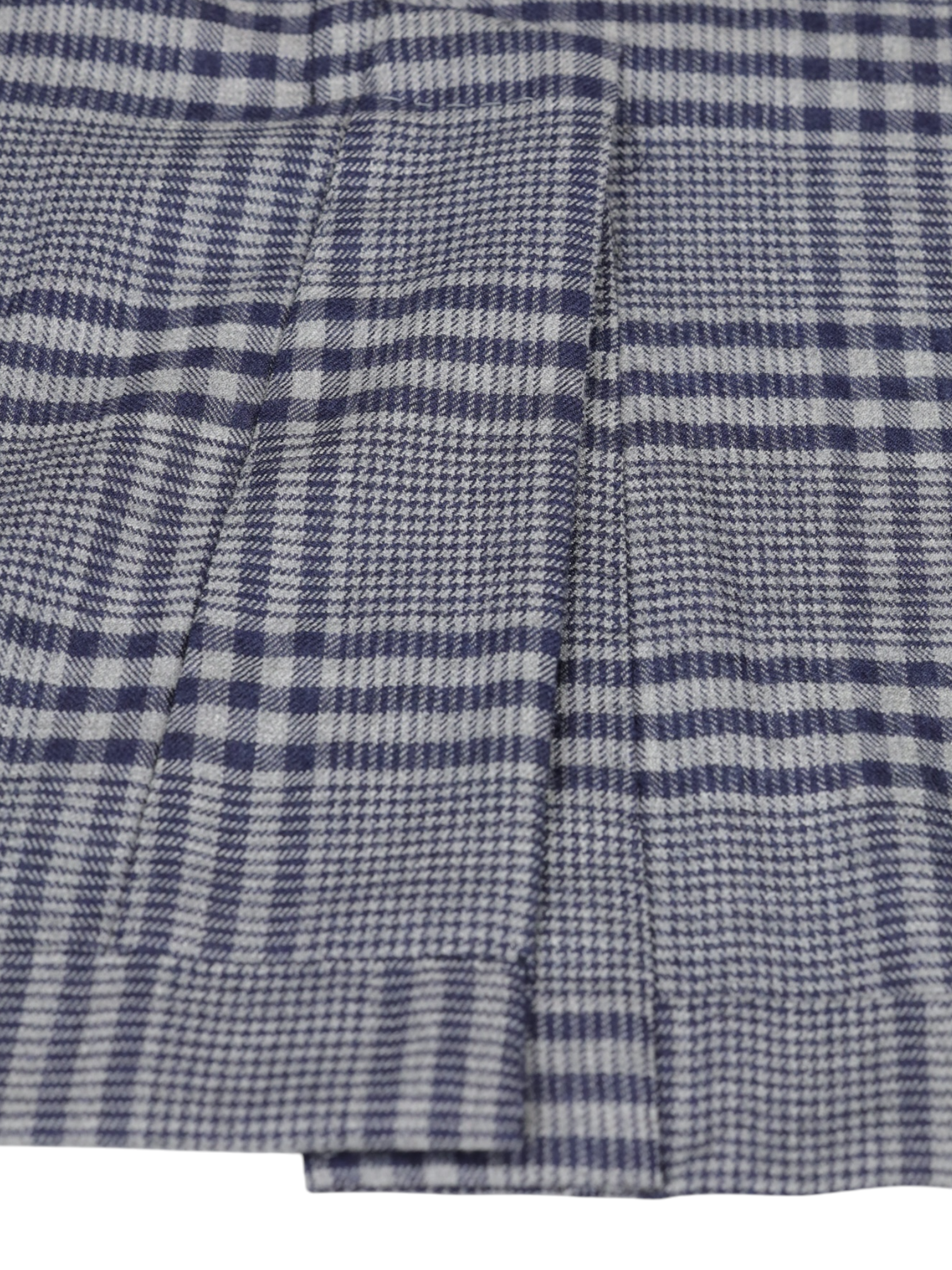 Mauro Blasi Light Grey Cashmere & Stretch Glenplaid Jacket