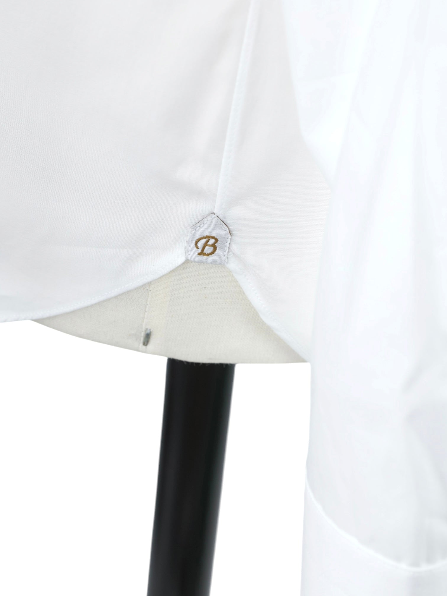 Borriello Napoli White Poplin-Cotton "Marechiaro" Spread-Collar Shirt