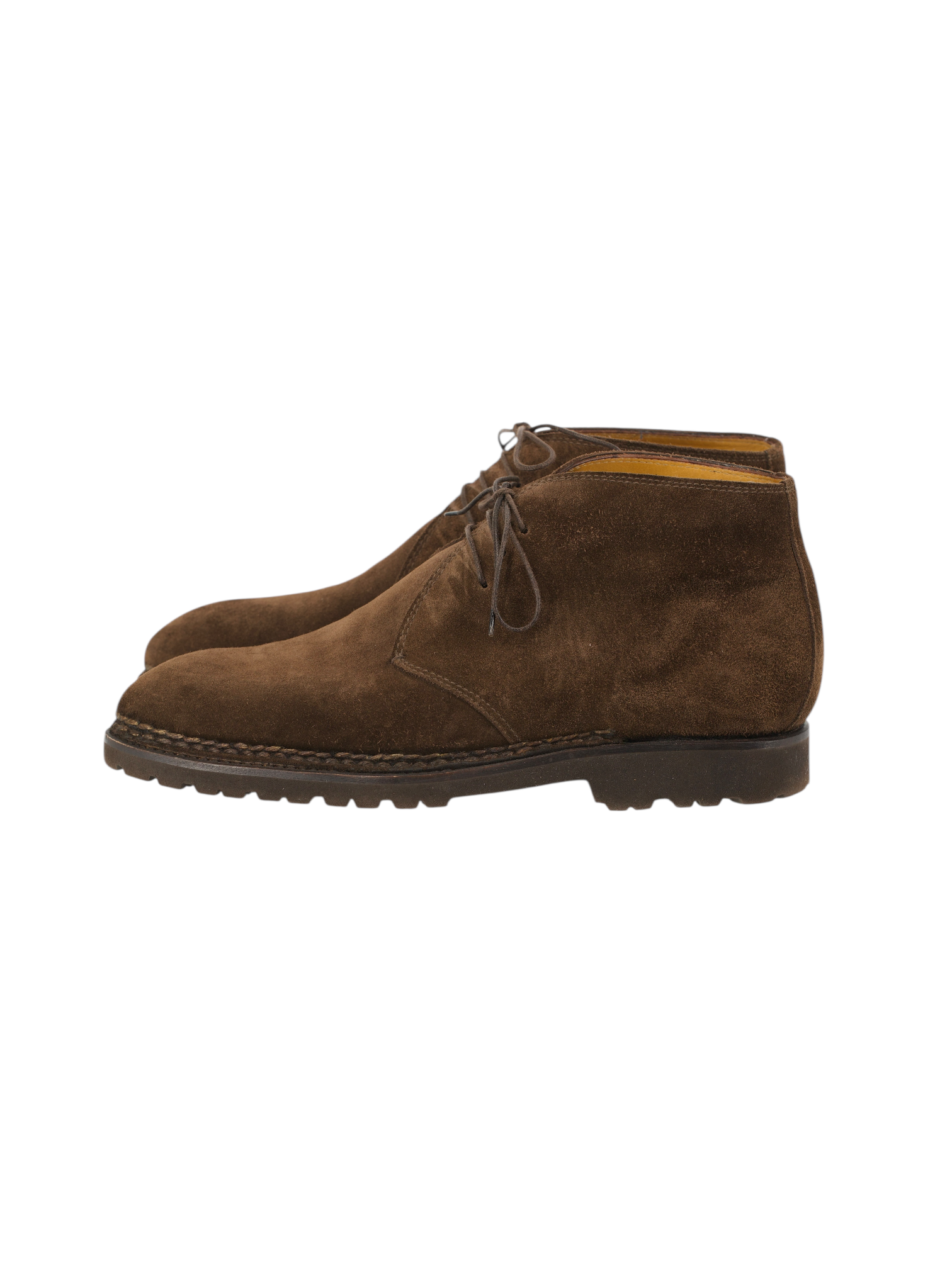 Bontoni Dark Brown Suede Norvegese Desert Boot