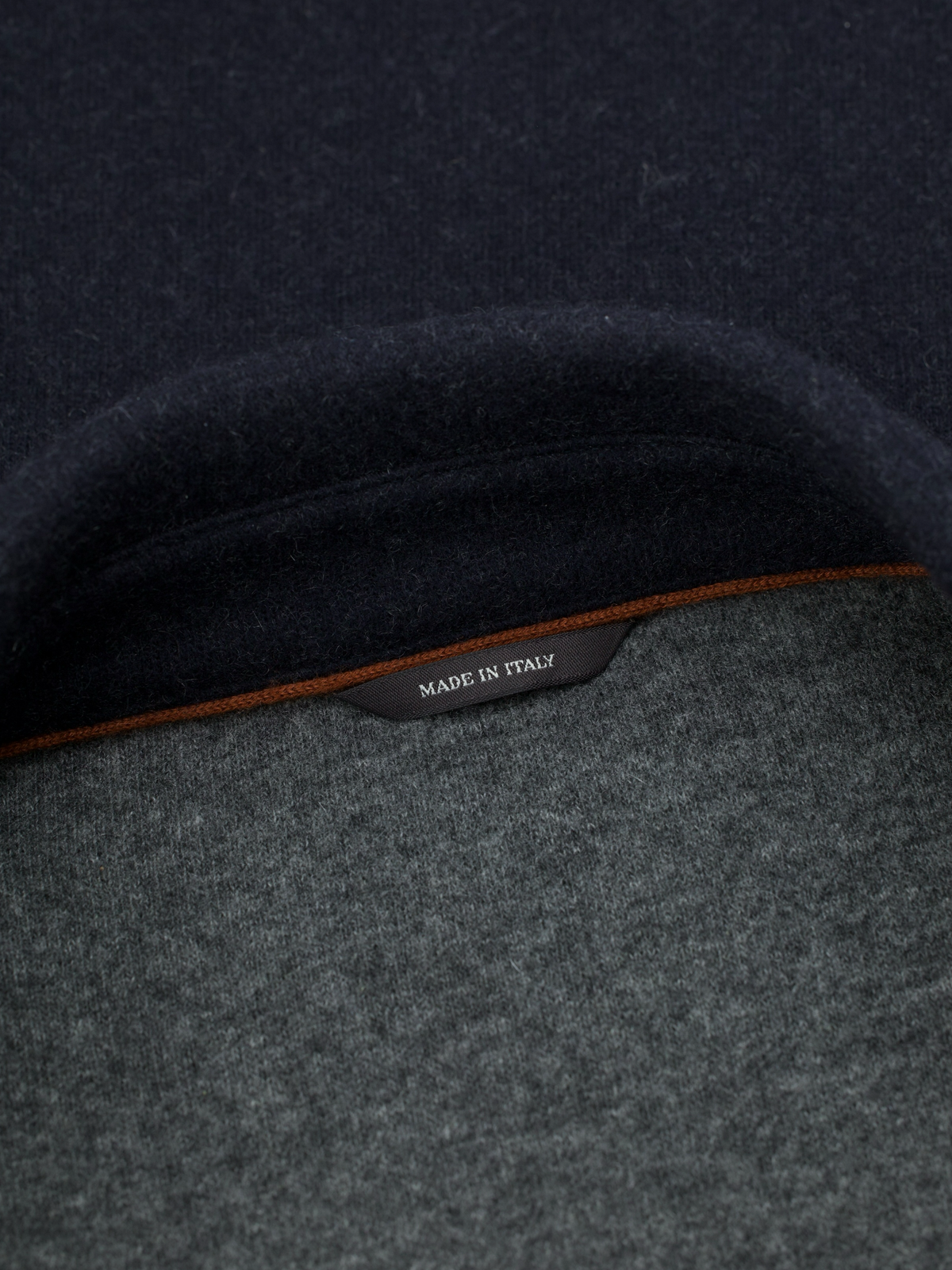 Loro Piana Navy Jersey Novalis Cashmere Overshirt Jacket